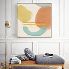 Shapes In Pastels by Elizabeth Medley on GIANT ART - abstract