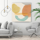 Shapes In Pastels by Elizabeth Medley on GIANT ART - abstract