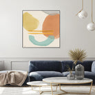 Shapes In Pastels by Elizabeth Medley on GIANT ART - abstract