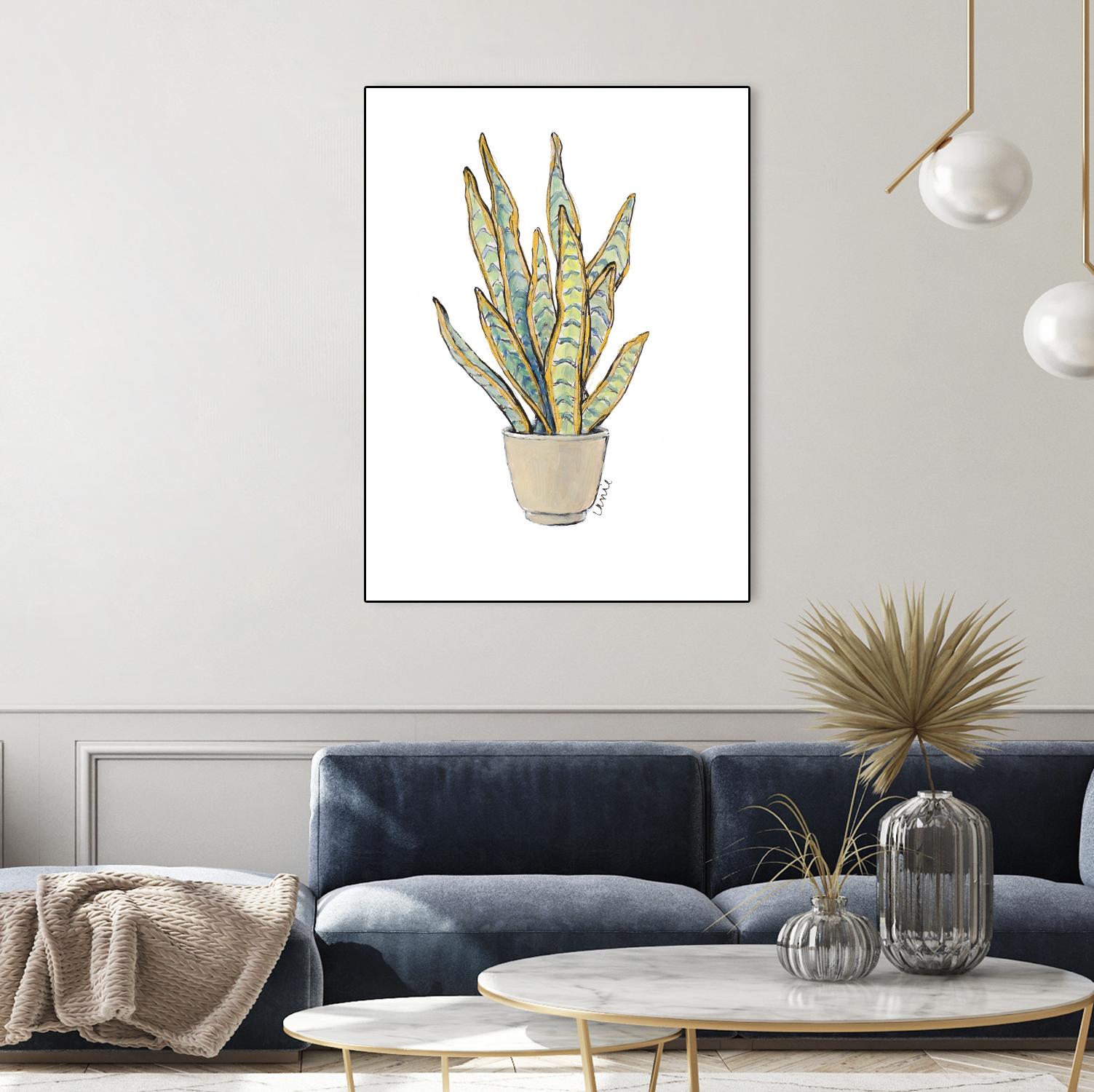 Mother In Law Plant in Pot by Lanie Loreth on GIANT ART - floral southwestern and western