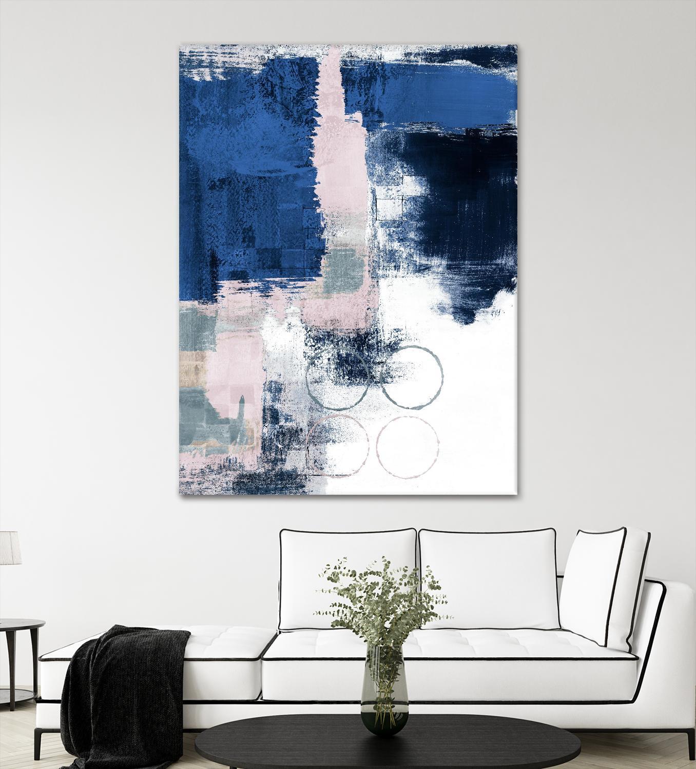 Internal Blues by Lanie Loreth on GIANT ART - abstract