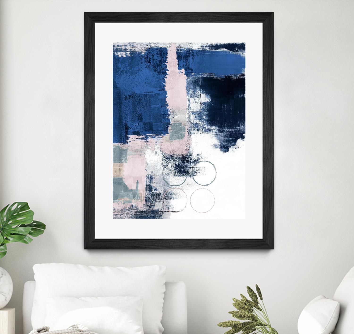 Internal Blues by Lanie Loreth on GIANT ART - abstract