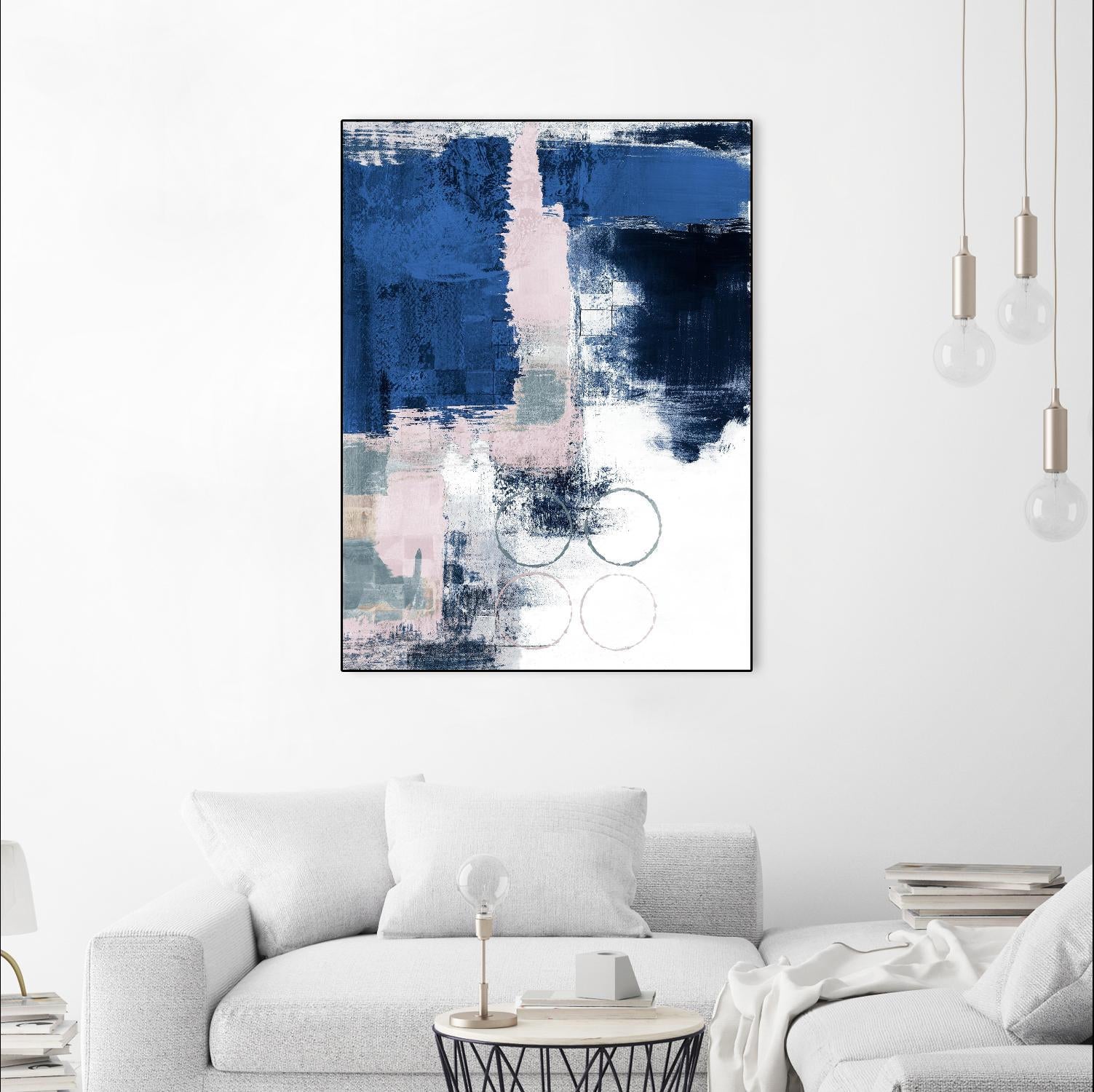 Internal Blues by Lanie Loreth on GIANT ART - abstract