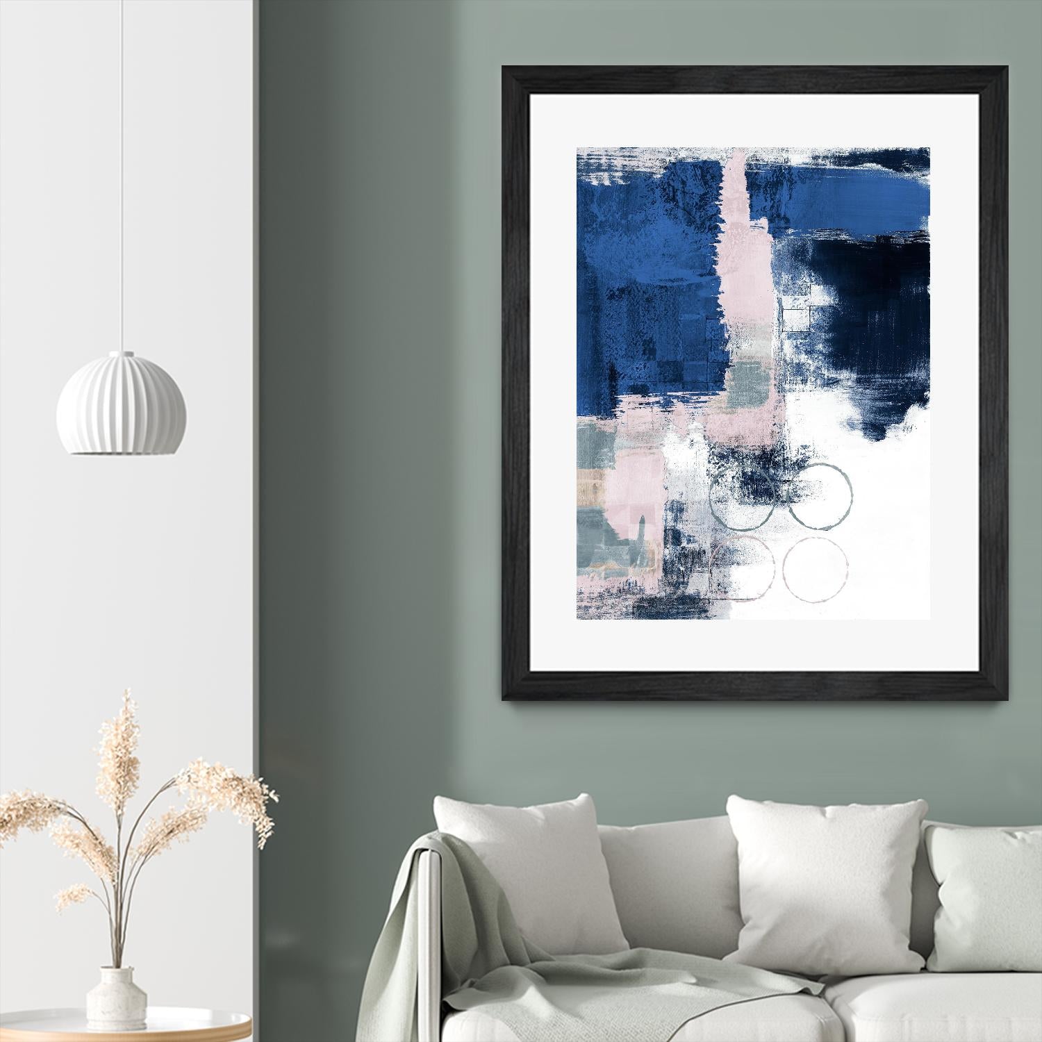 Internal Blues by Lanie Loreth on GIANT ART - abstract