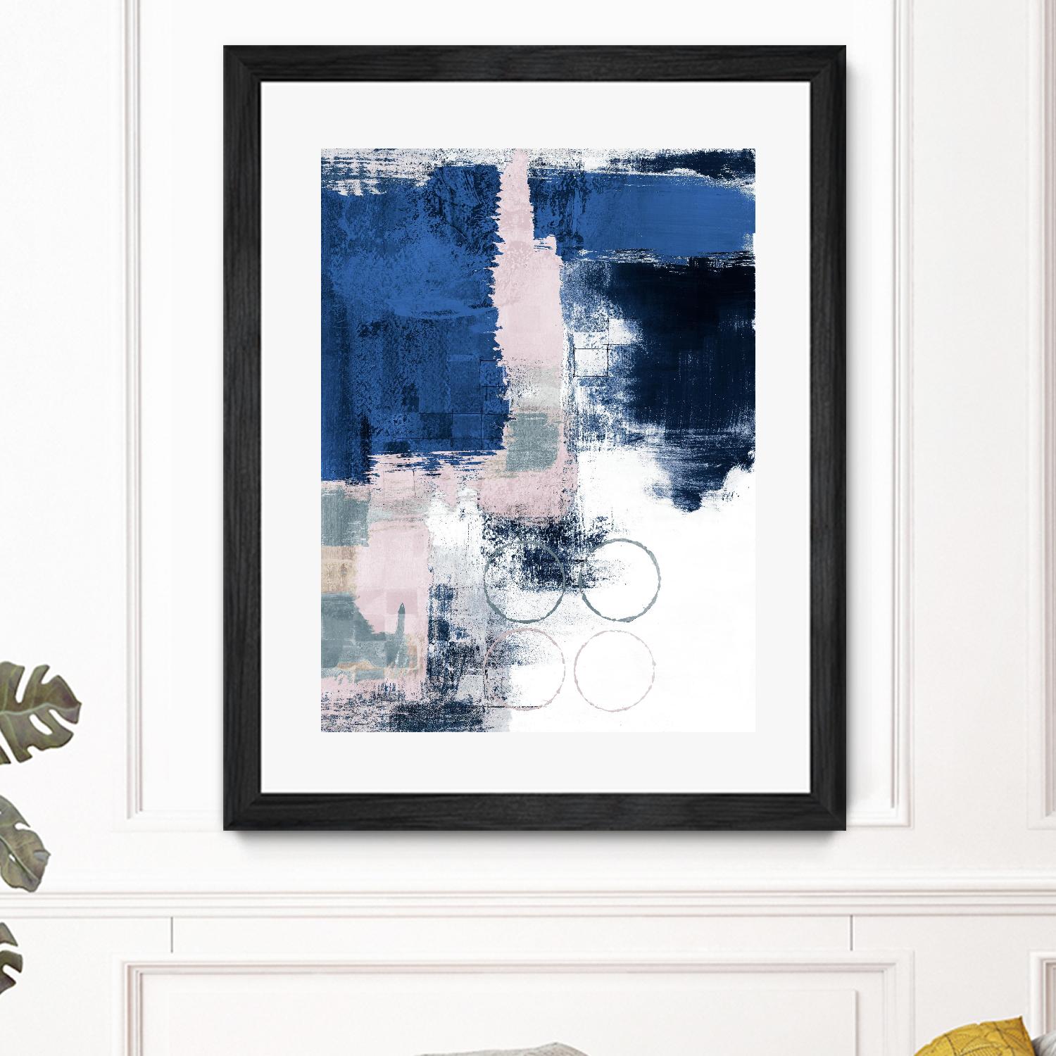 Internal Blues by Lanie Loreth on GIANT ART - abstract