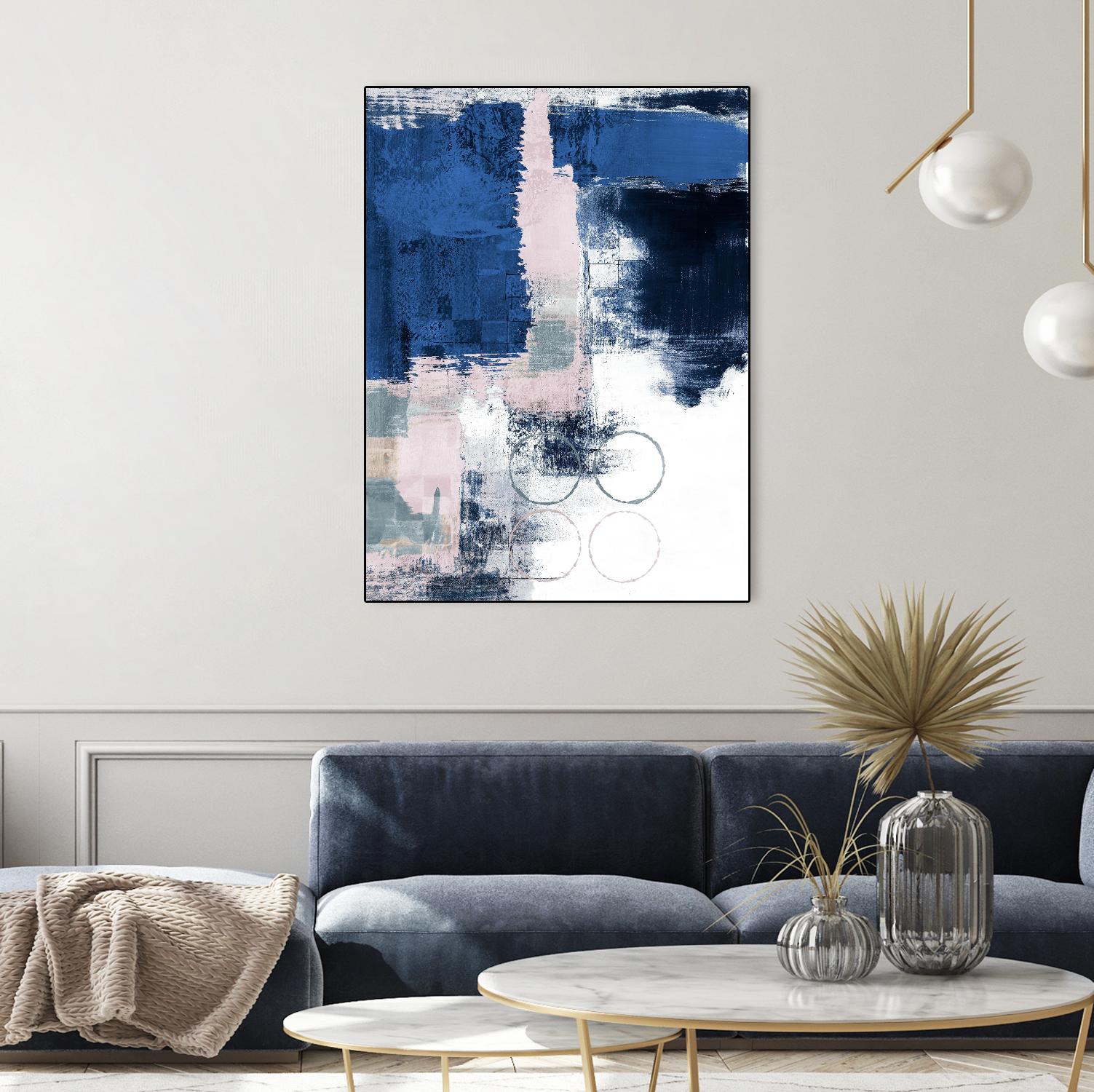 Internal Blues by Lanie Loreth on GIANT ART - abstract