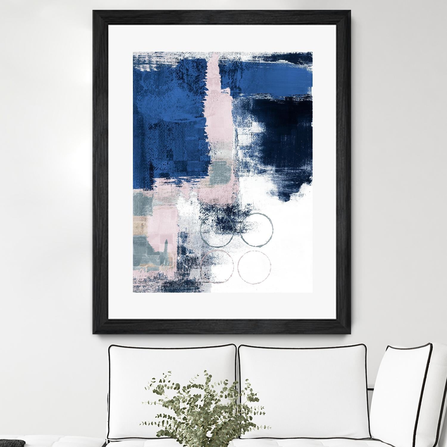 Internal Blues by Lanie Loreth on GIANT ART - abstract