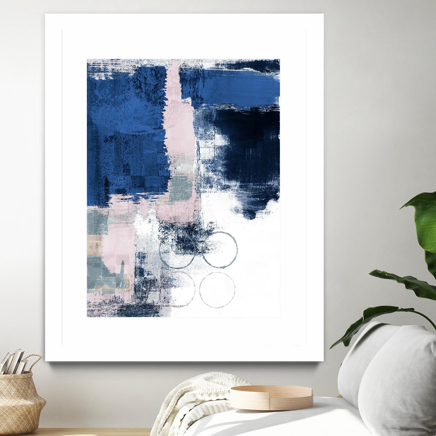 Internal Blues by Lanie Loreth on GIANT ART - abstract