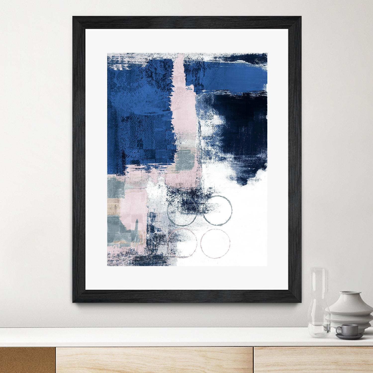Internal Blues by Lanie Loreth on GIANT ART - abstract
