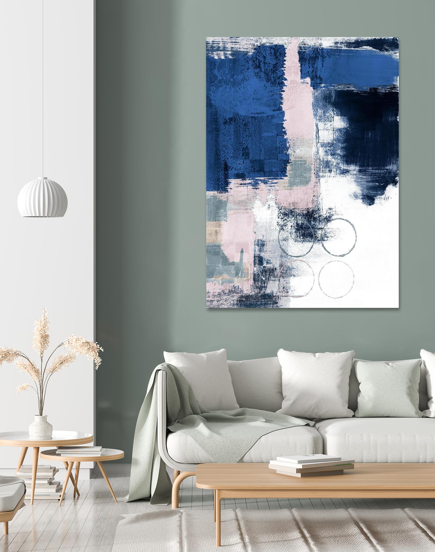 Internal Blues by Lanie Loreth on GIANT ART - abstract