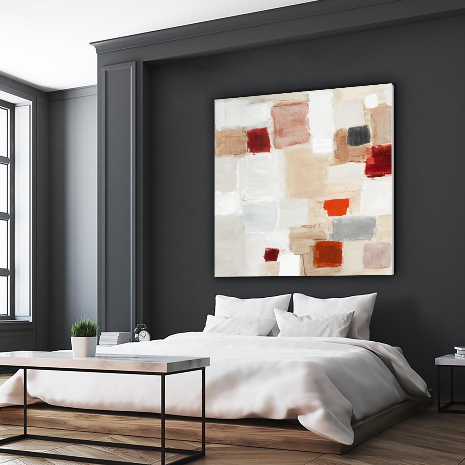 A Cool Moment in Time I by Lanie Loreth on GIANT ART - white abstract