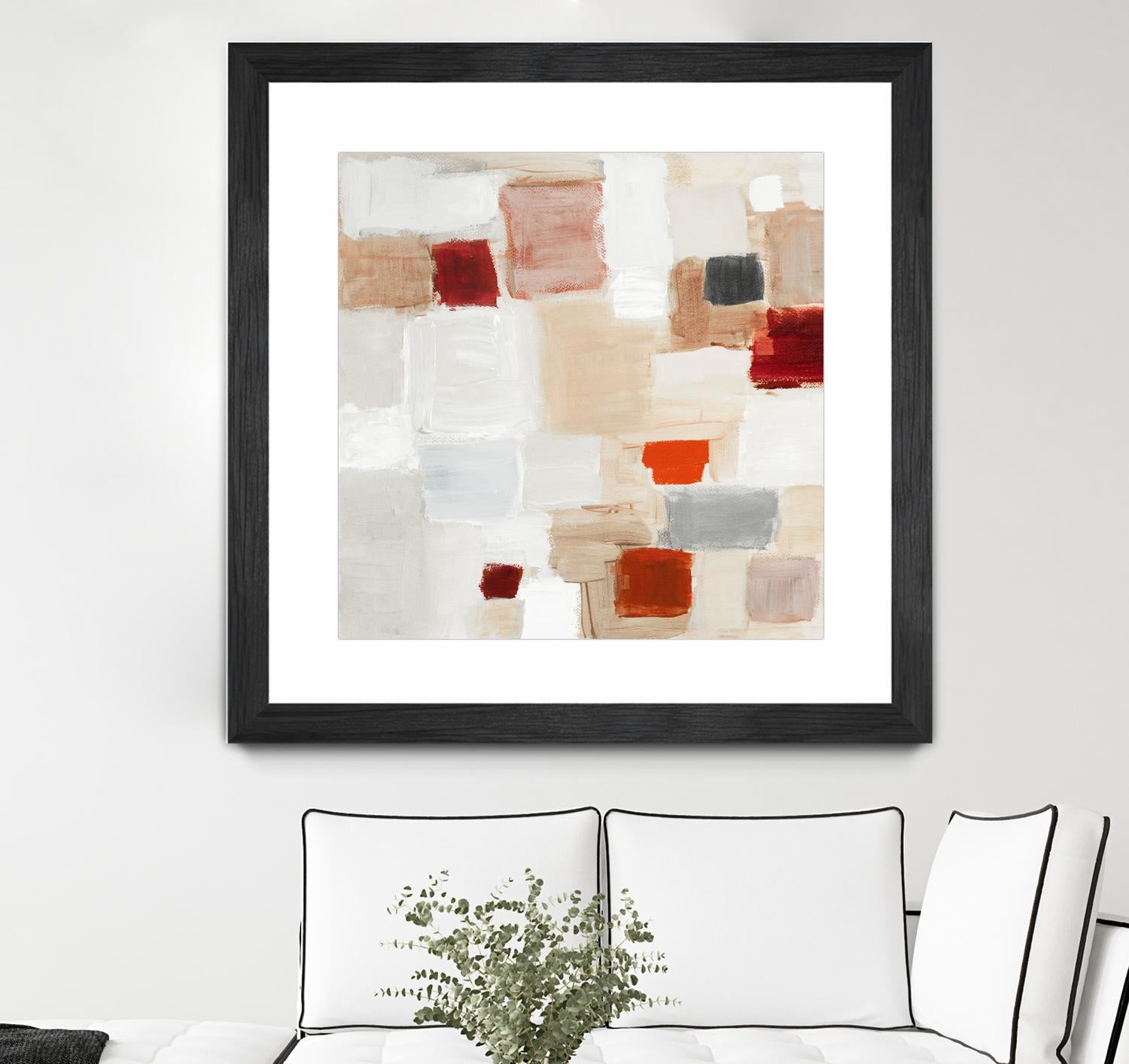 A Cool Moment in Time I by Lanie Loreth on GIANT ART - white abstract