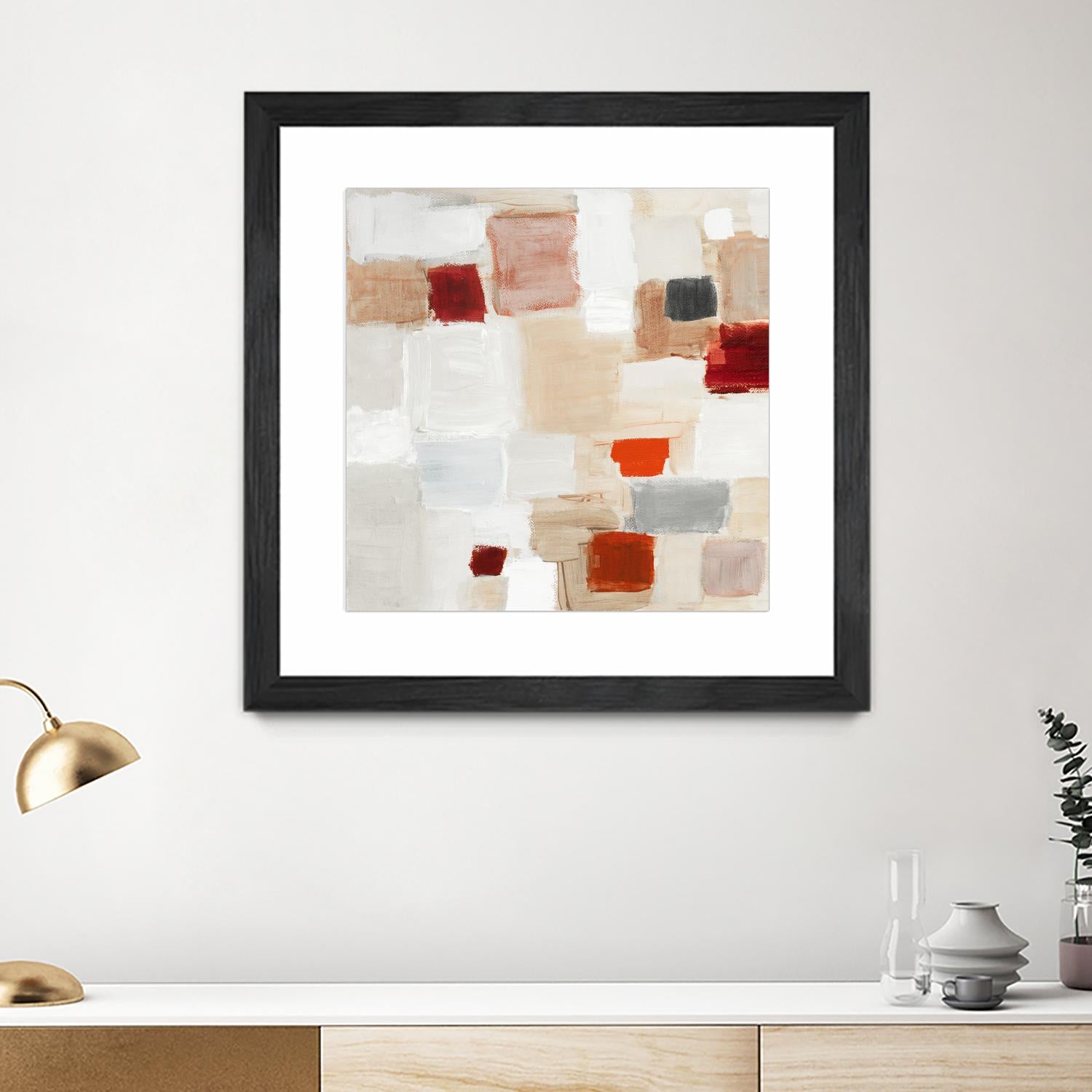 A Cool Moment in Time I by Lanie Loreth on GIANT ART - white abstract