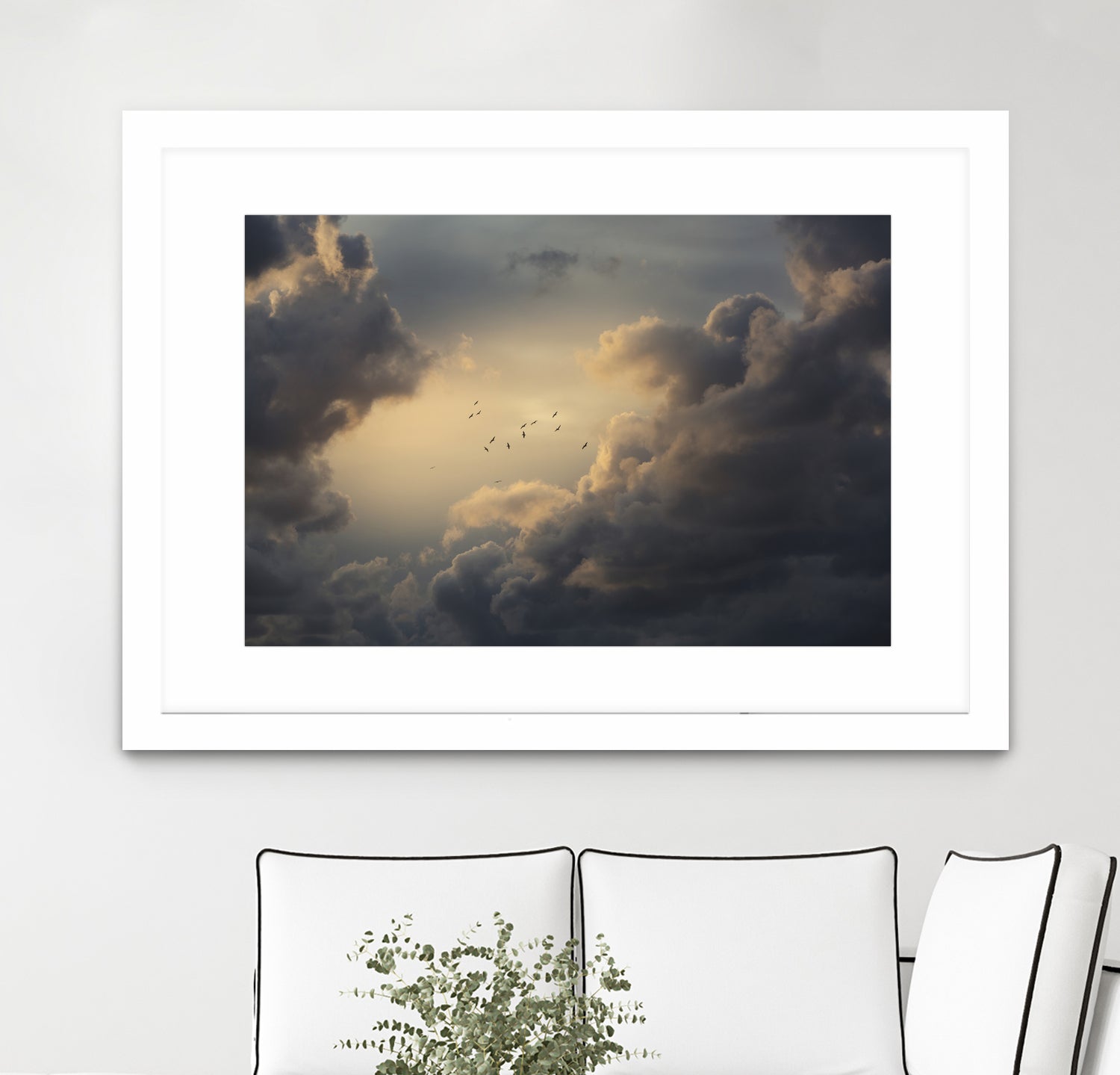 Soaring High Above by Thomas Tepstad Berge on GIANT ART - clouds photography clouds