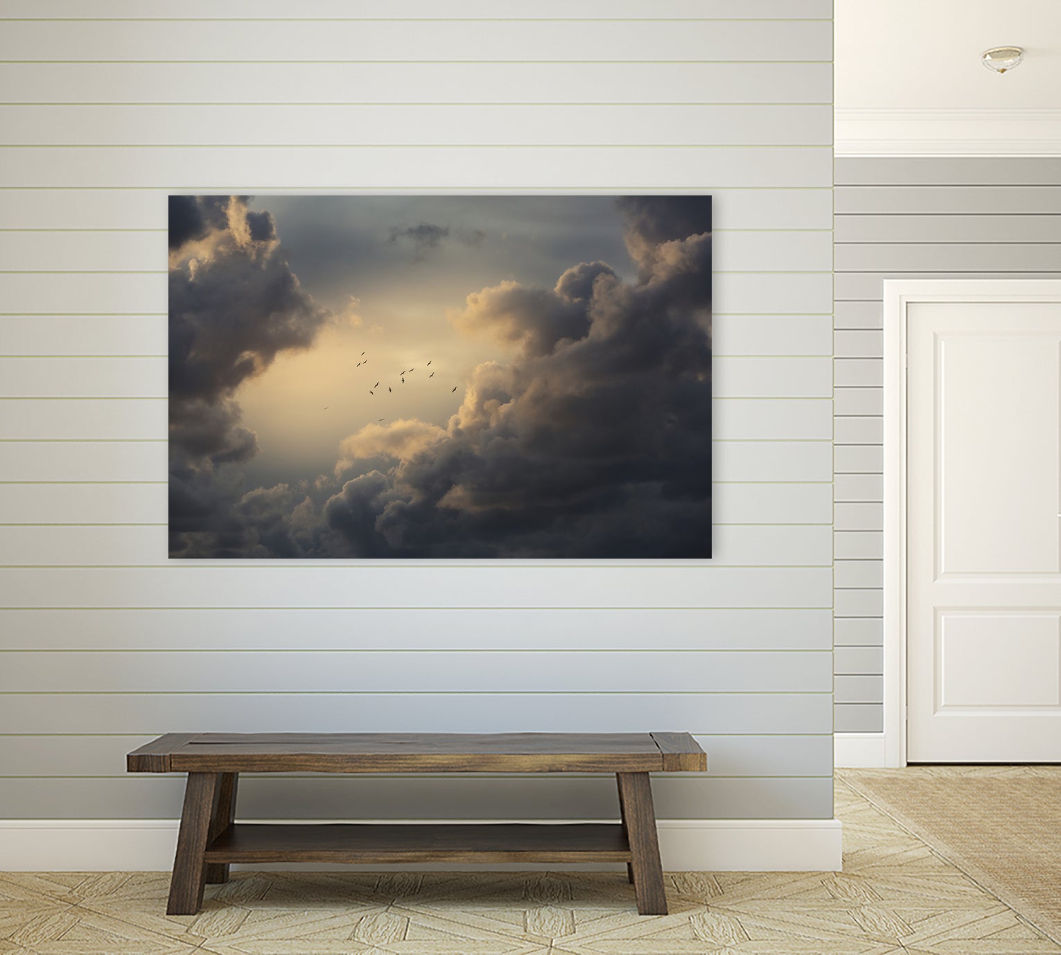 Soaring High Above by Thomas Tepstad Berge on GIANT ART - clouds photography clouds