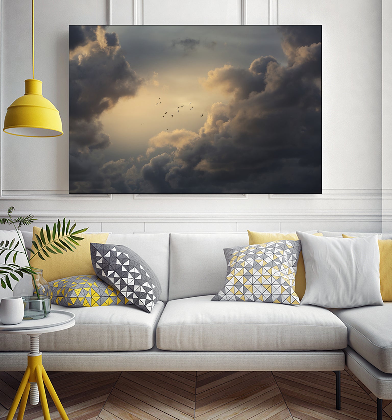 Soaring High Above by Thomas Tepstad Berge on GIANT ART - clouds photography clouds