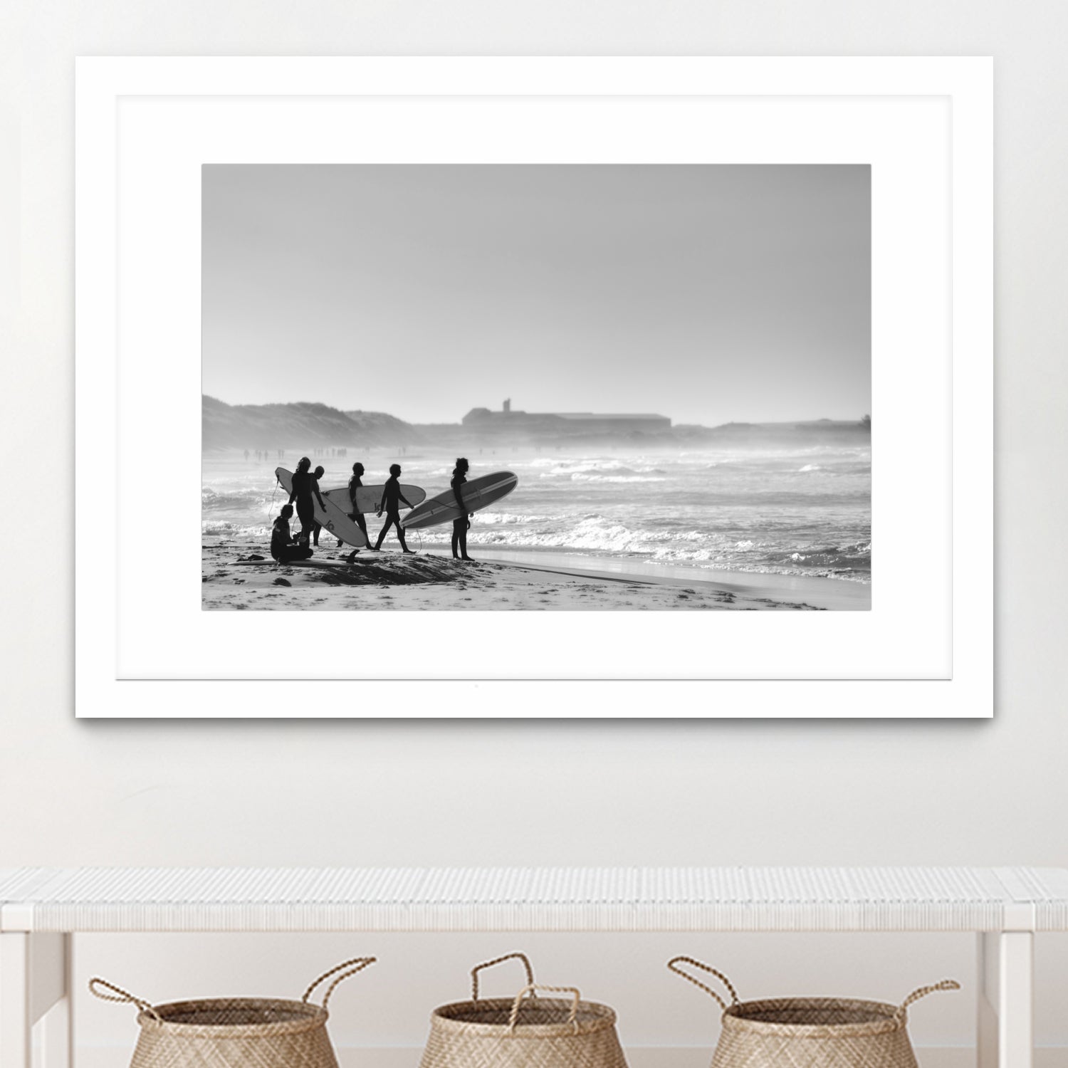 Checking the Waves V2 by Thomas Tepstad Berge on GIANT ART - beach photography beach