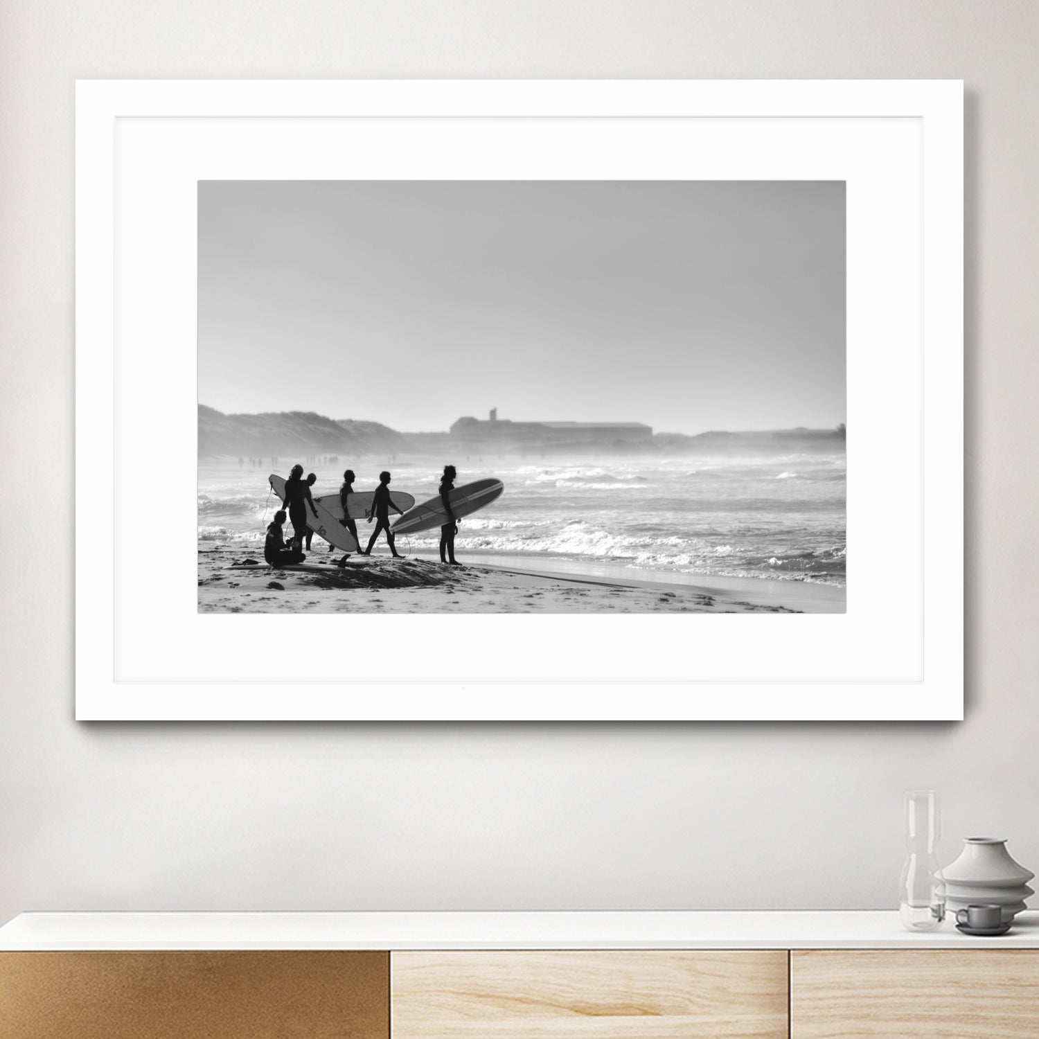 Checking the Waves V2 by Thomas Tepstad Berge on GIANT ART - beach photography beach