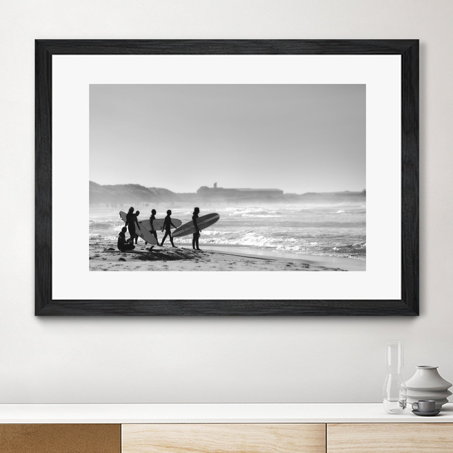 Checking the Waves V2 by Thomas Tepstad Berge on GIANT ART - beach photography beach