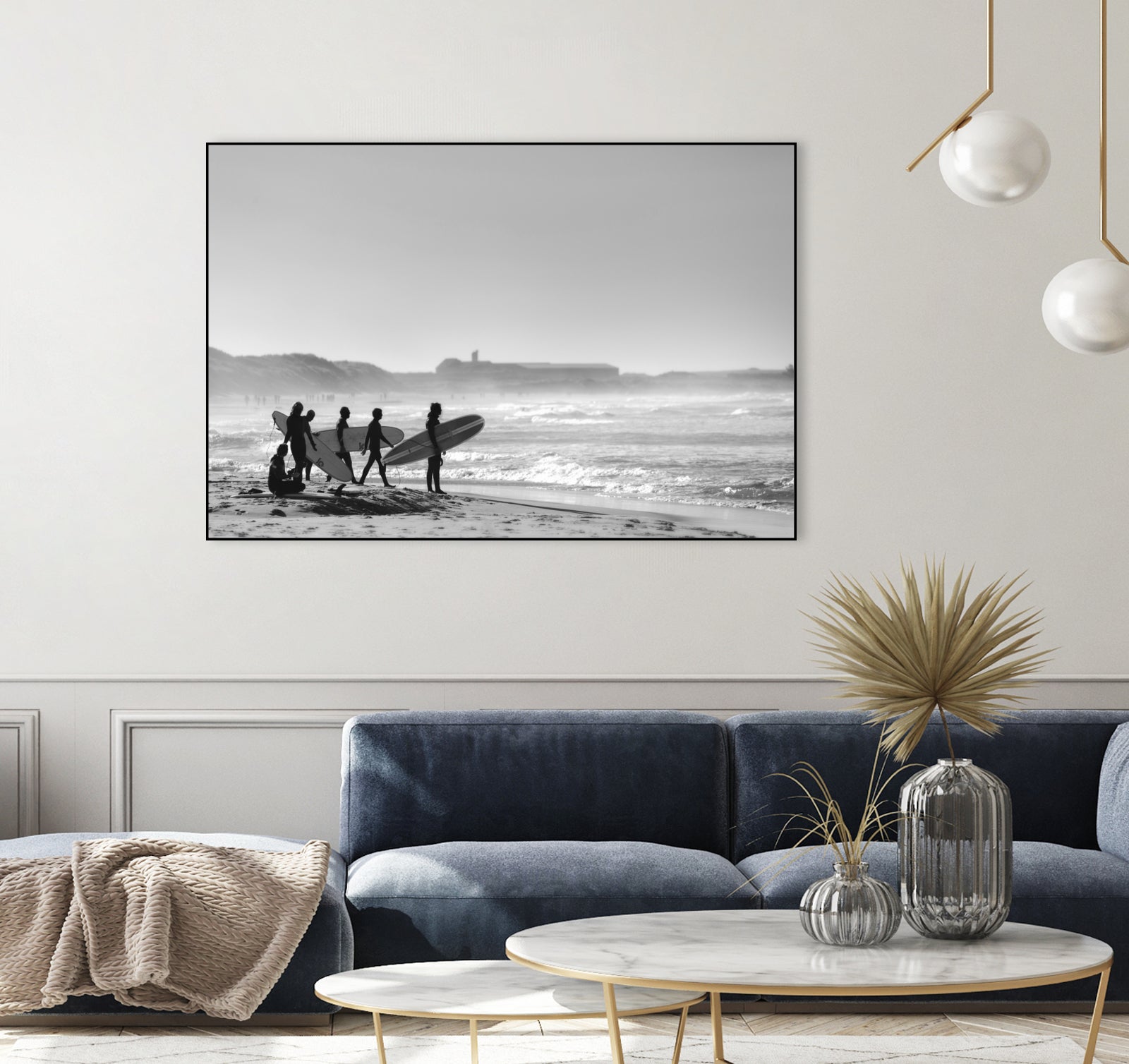 Checking the Waves V2 by Thomas Tepstad Berge on GIANT ART - beach photography beach