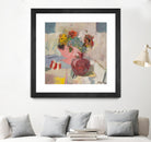 Candy Apple by Bradford Brenner on GIANT ART - pink florals