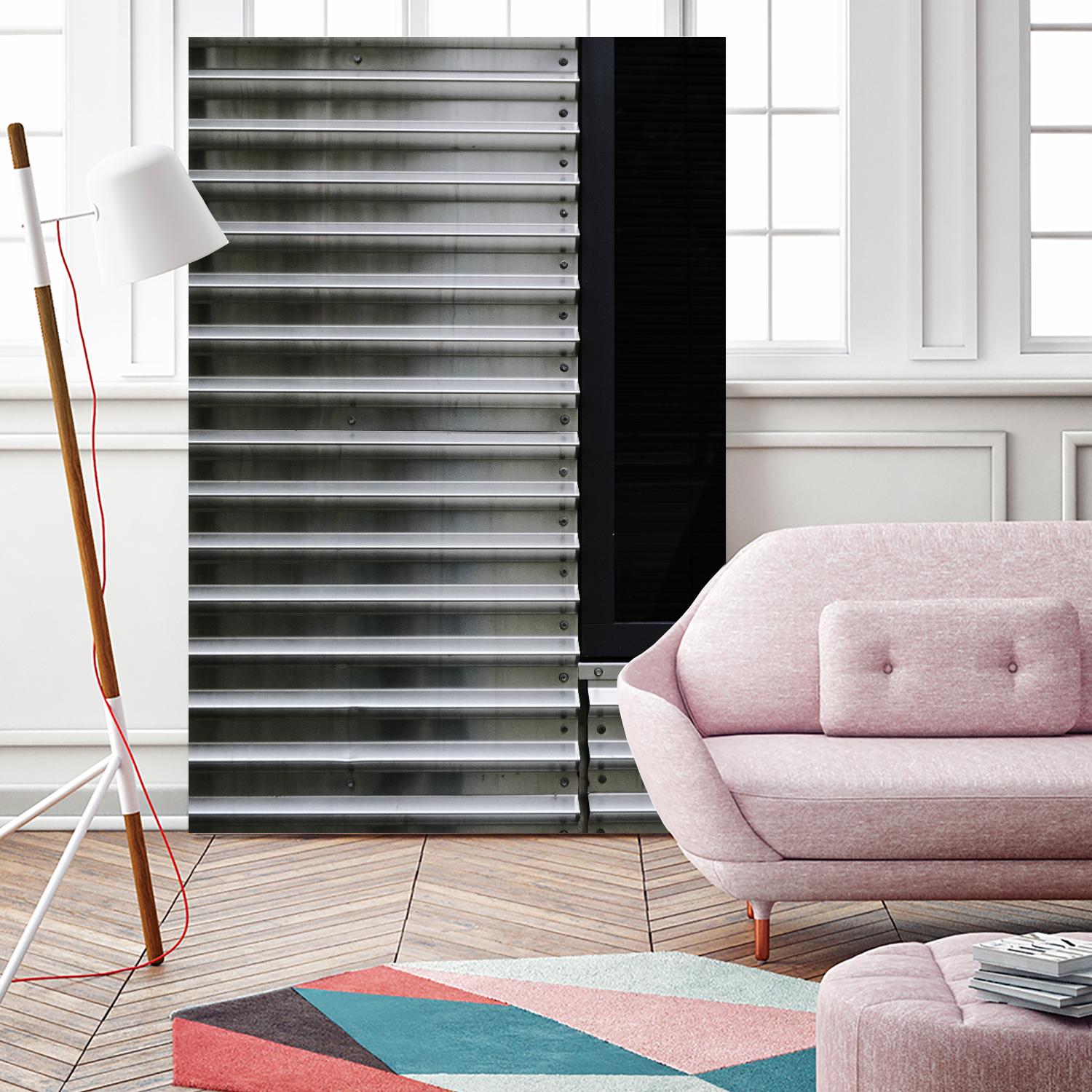 Steel Vision by Nancy Crowell on GIANT ART - white photo art