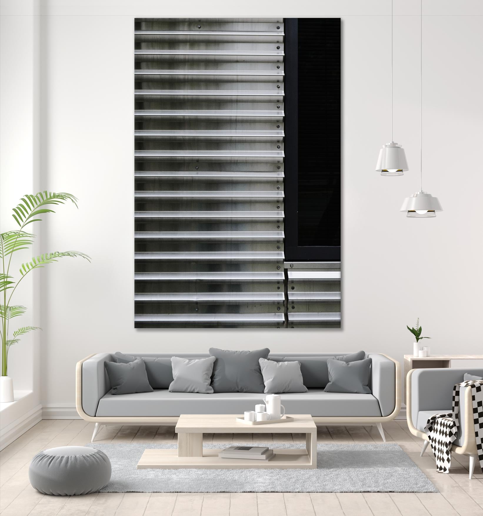 Steel Vision by Nancy Crowell on GIANT ART - white photo art