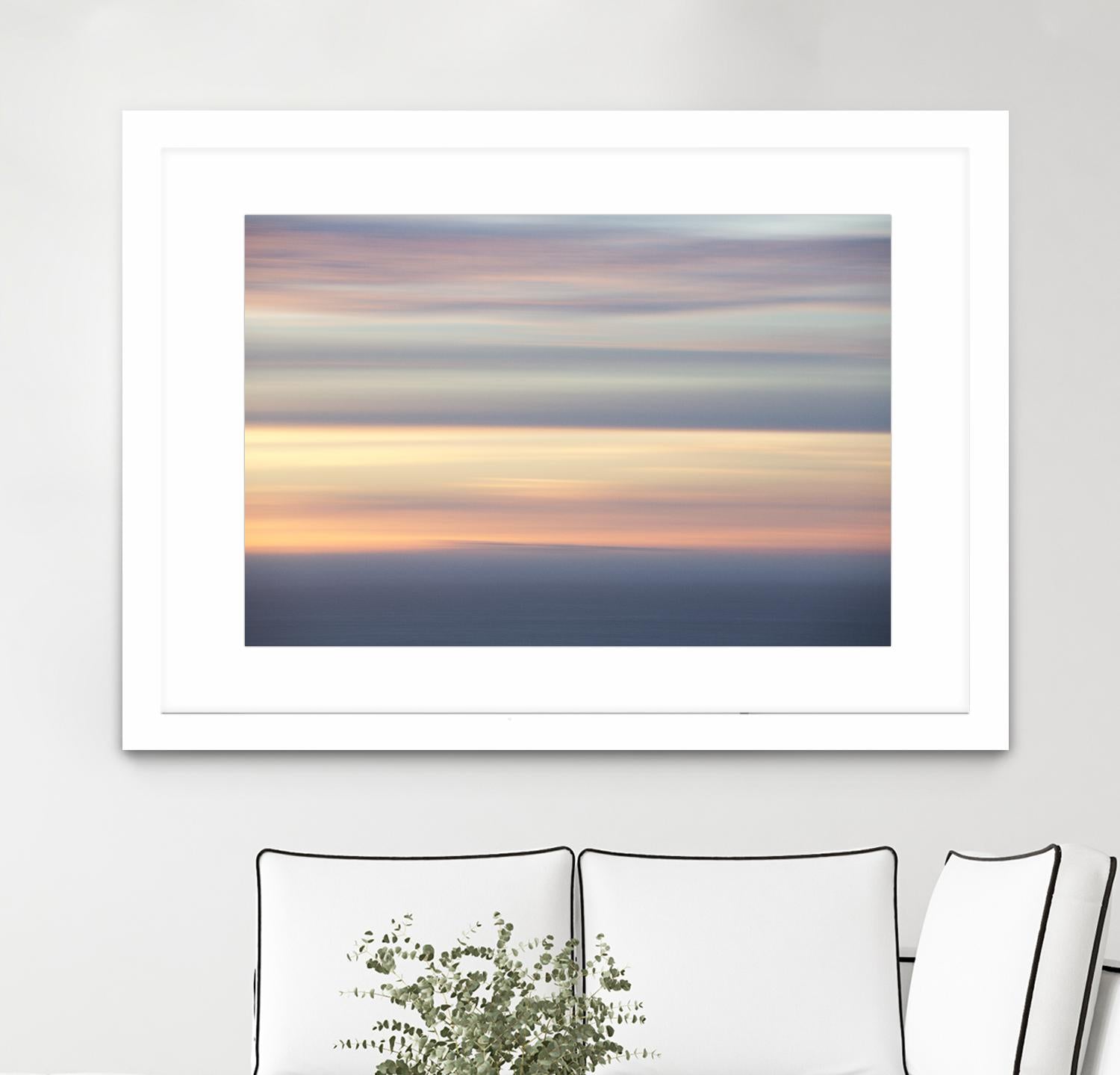 Ocean Kisses Sky by Erle KaCee on GIANT ART - blue photo art