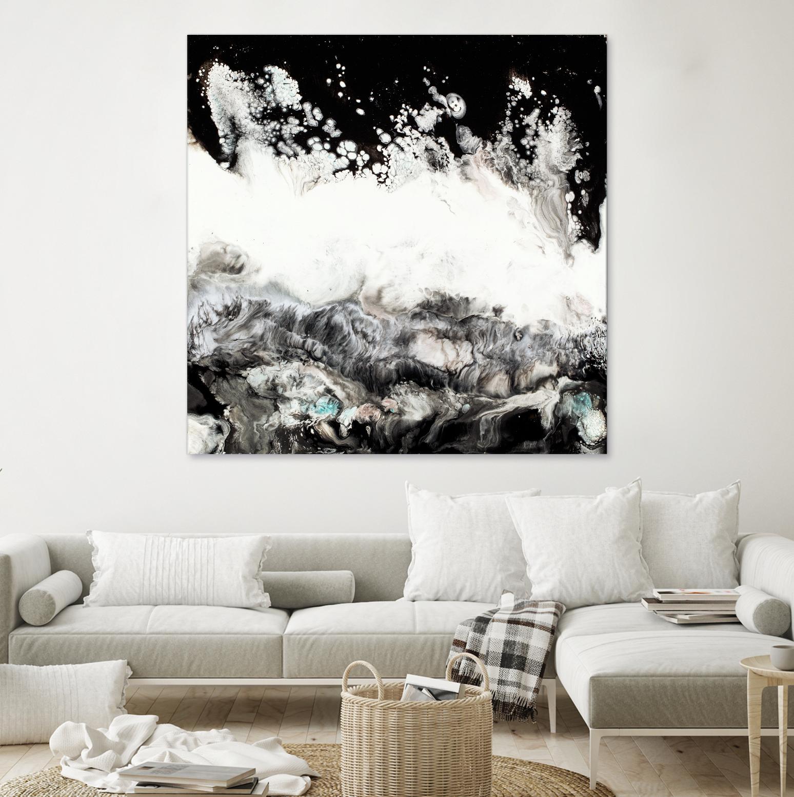 Notions by Corrie LaVelle on GIANT ART - white abstract