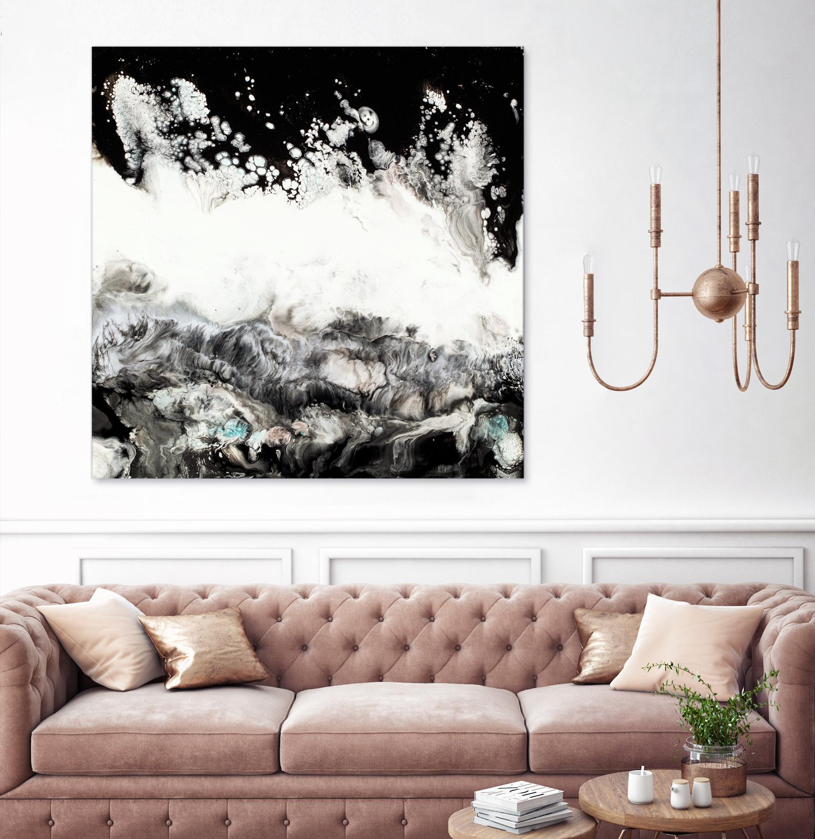 Notions by Corrie LaVelle on GIANT ART - white abstract