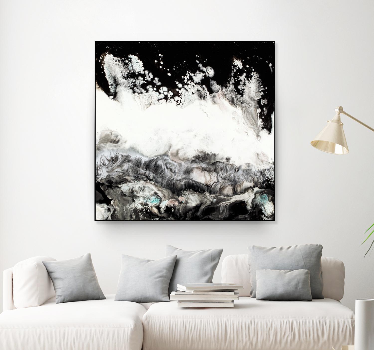 Notions by Corrie LaVelle on GIANT ART - white abstract