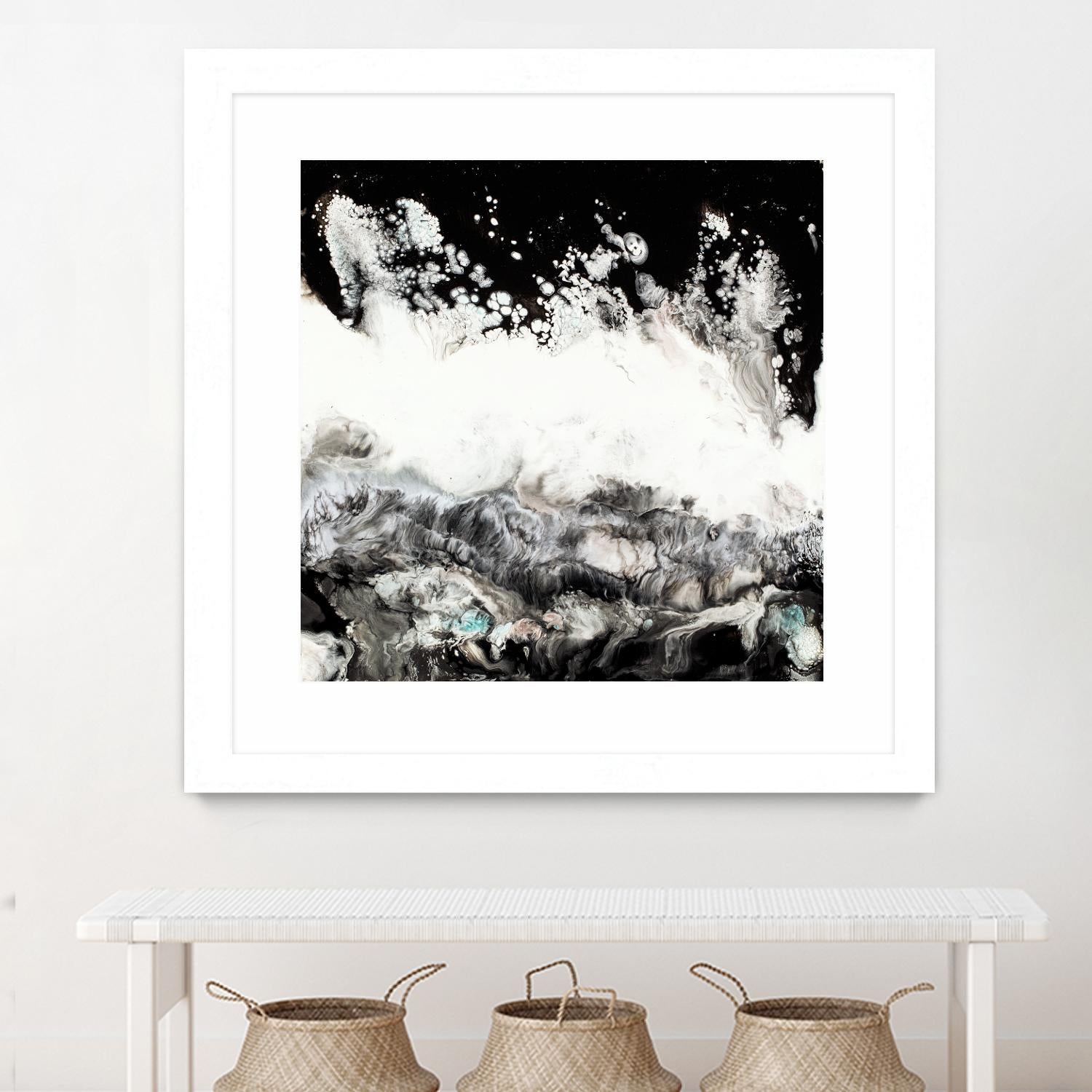 Notions by Corrie LaVelle on GIANT ART - white abstract