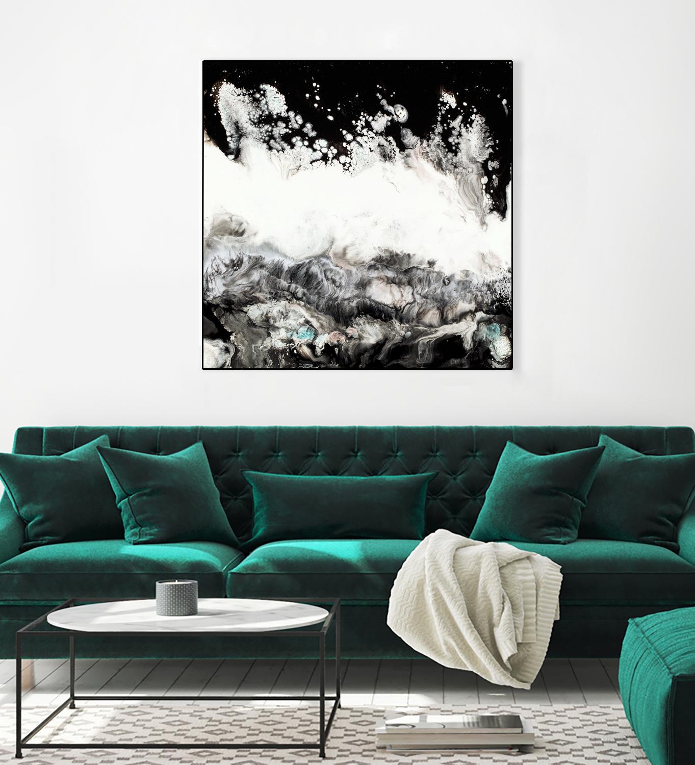 Notions by Corrie LaVelle on GIANT ART - white abstract