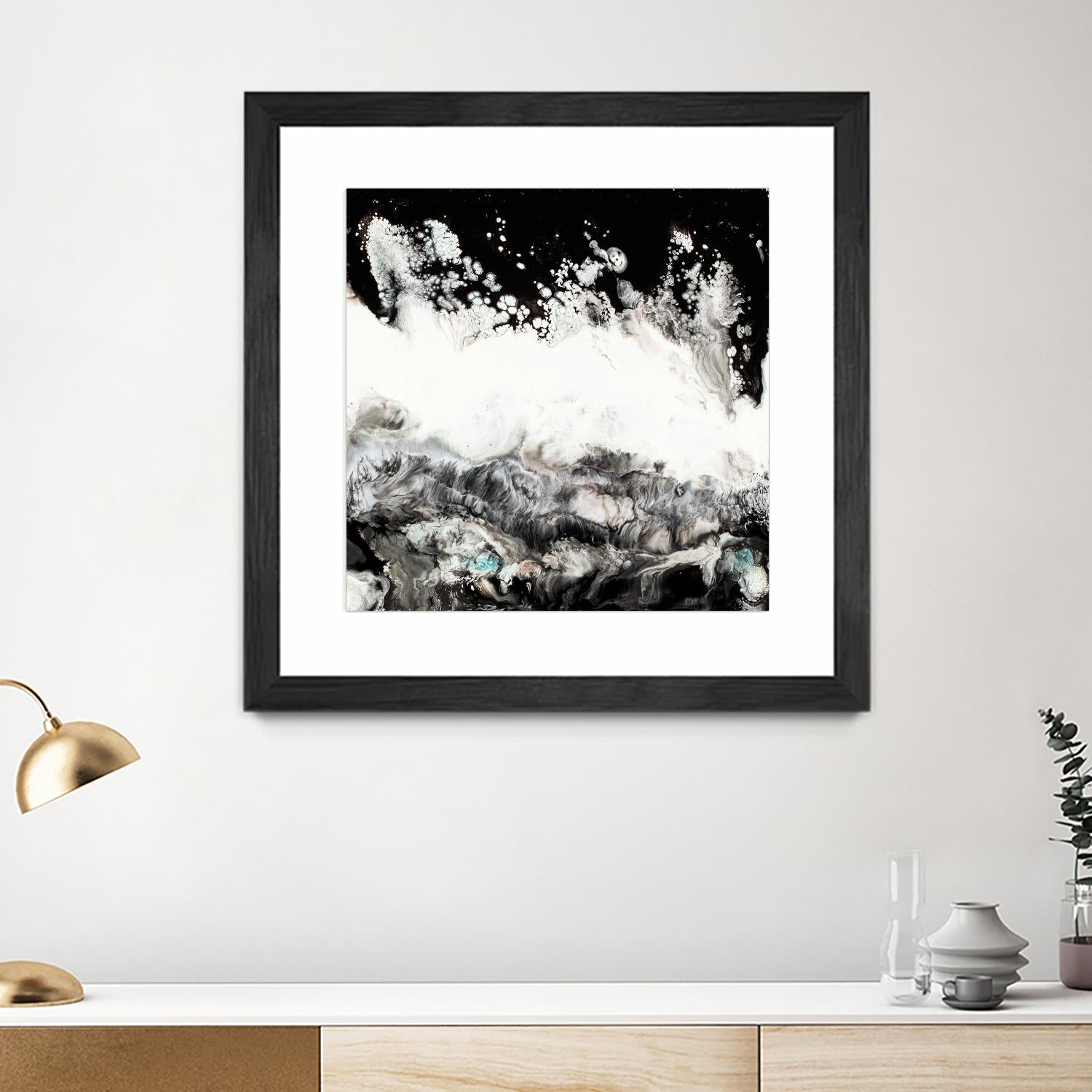 Notions by Corrie LaVelle on GIANT ART - white abstract