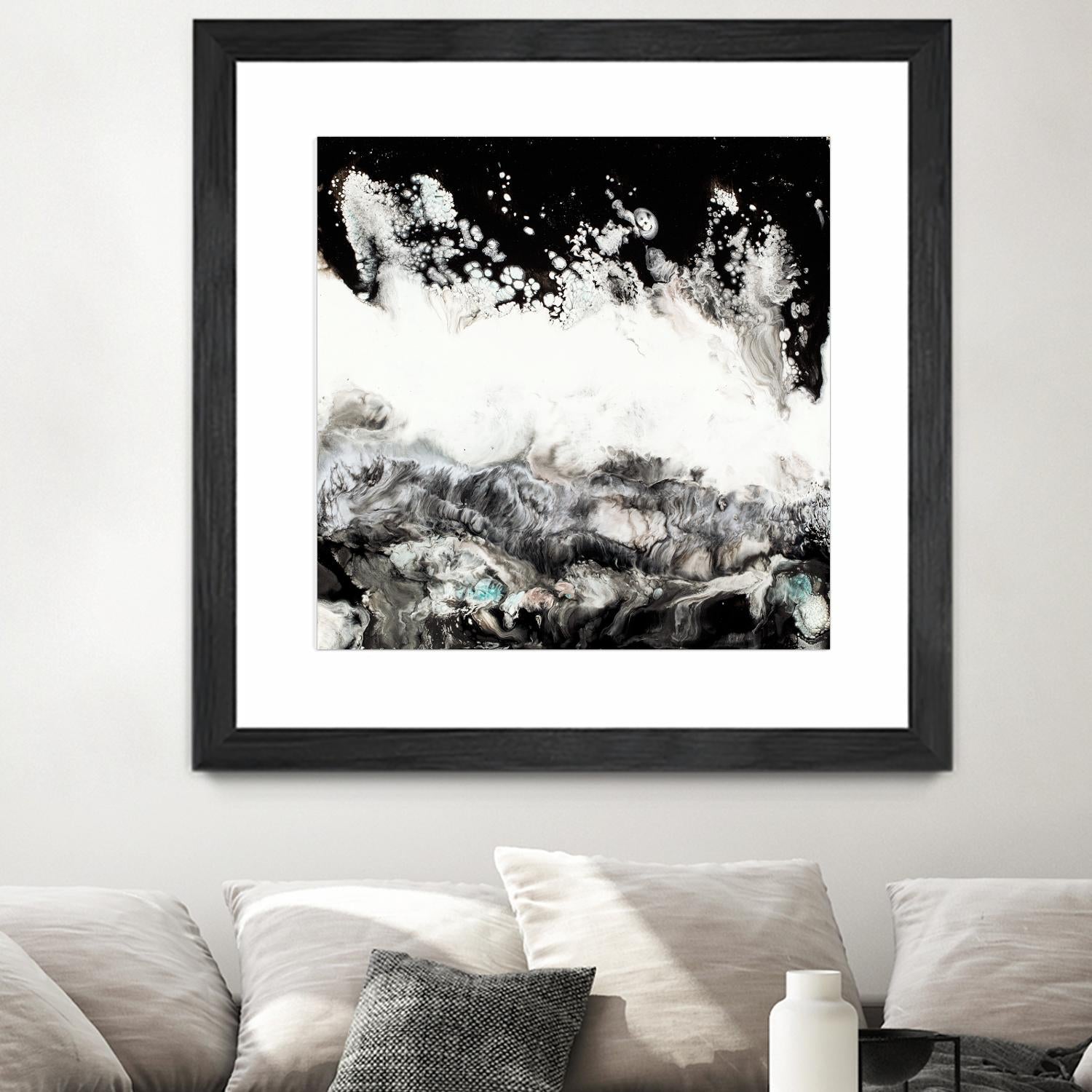 Notions by Corrie LaVelle on GIANT ART - white abstract