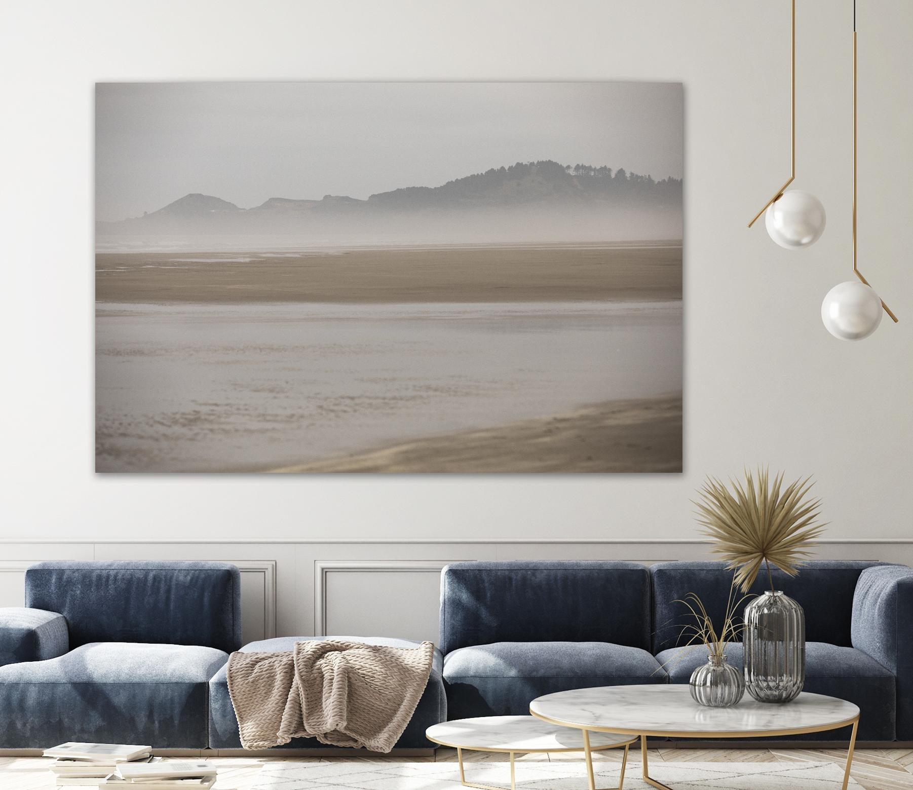 Coastal Mist by Aaron Matheson on GIANT ART - whites & creams coastal