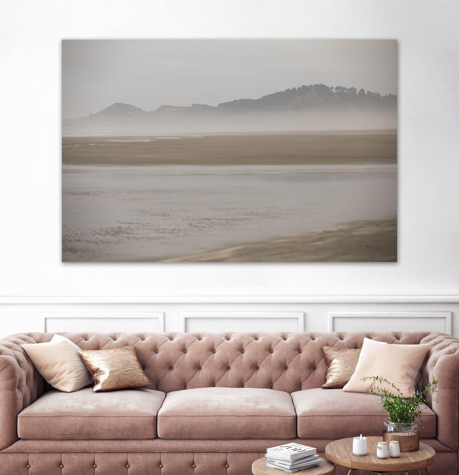 Coastal Mist by Aaron Matheson on GIANT ART - whites & creams coastal