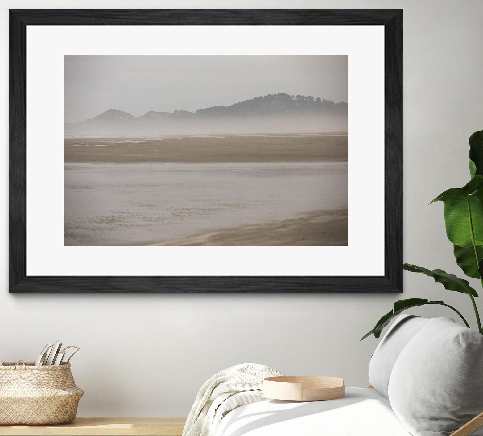 Coastal Mist by Aaron Matheson on GIANT ART - whites & creams coastal