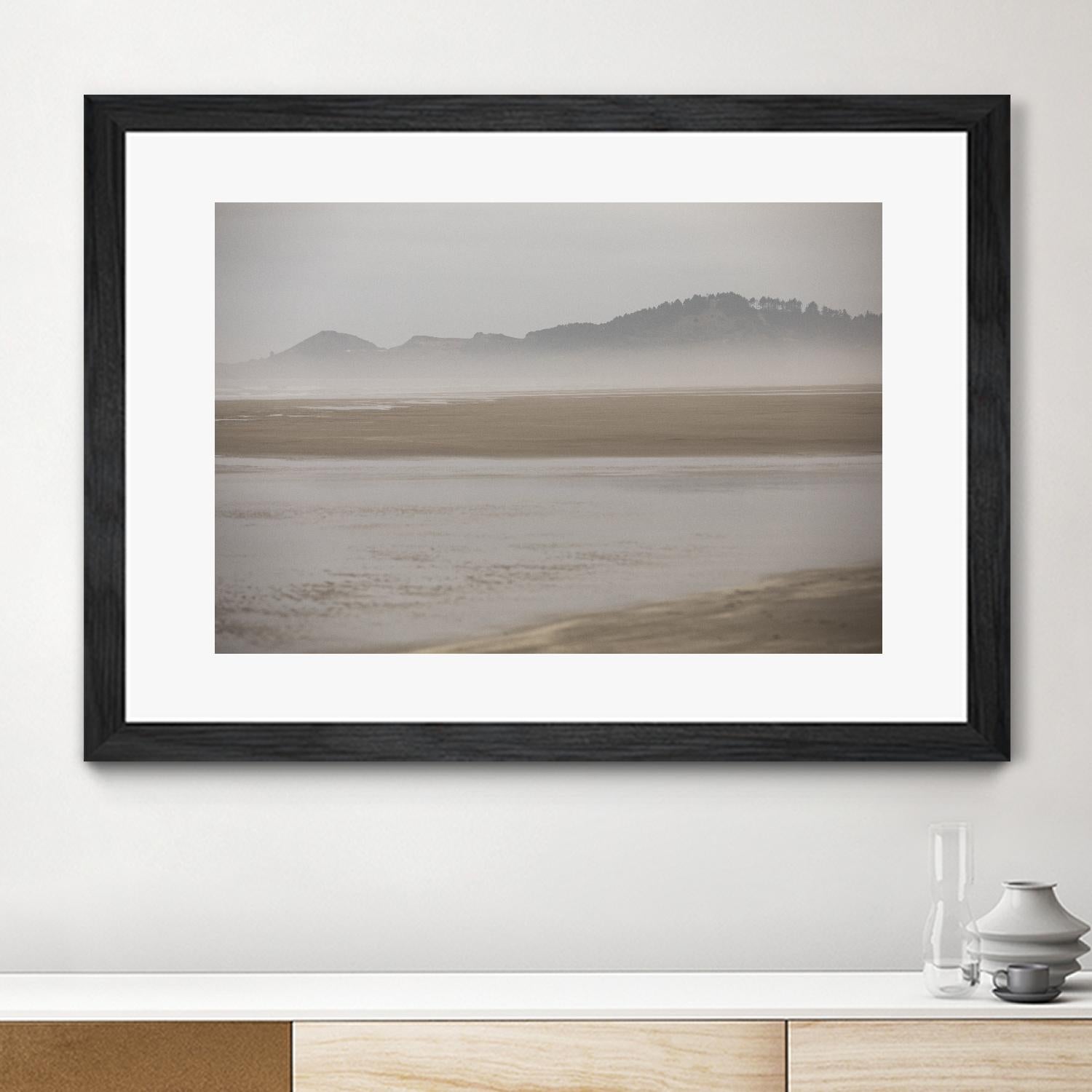 Coastal Mist by Aaron Matheson on GIANT ART - whites & creams coastal