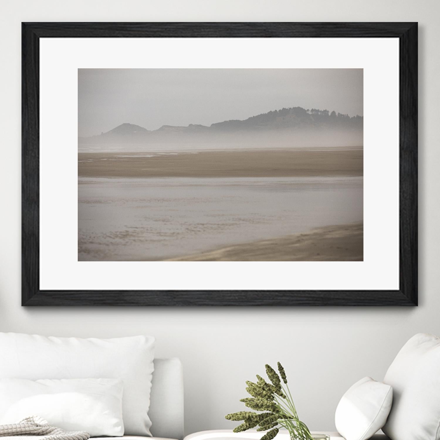Coastal Mist by Aaron Matheson on GIANT ART - whites & creams coastal