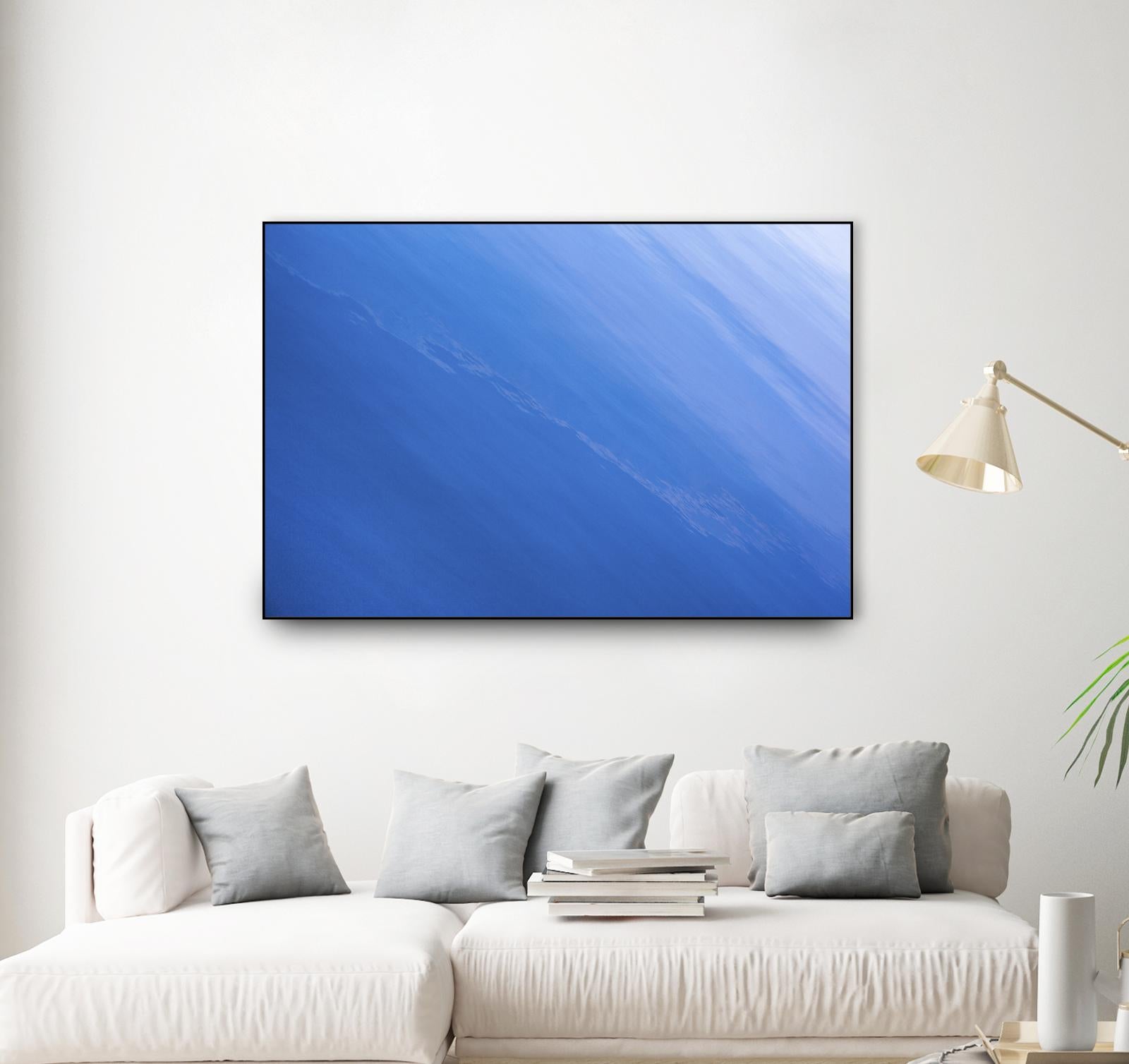 Sea of Blue by Melissa McClain on GIANT ART - blue abstract