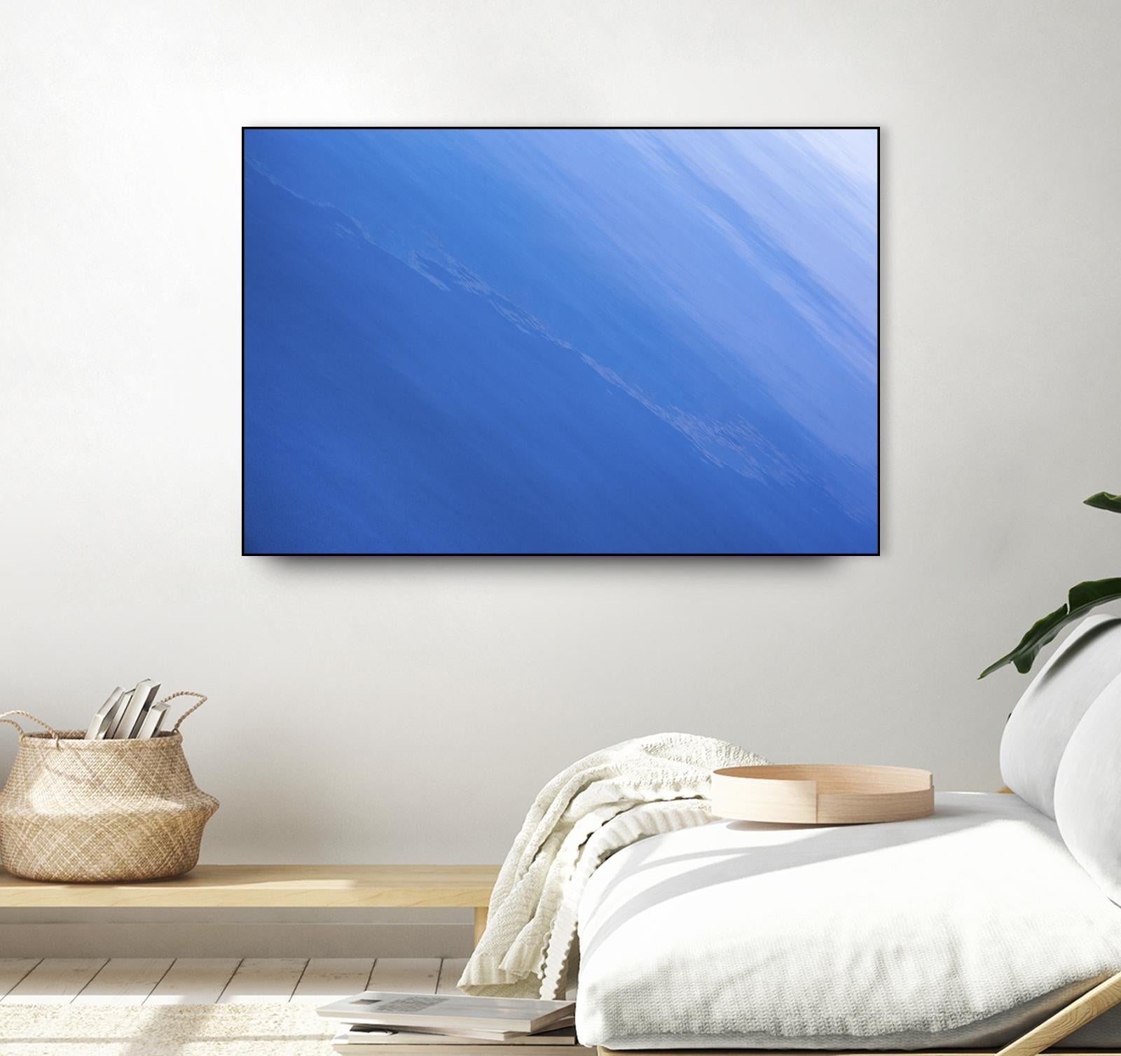 Sea of Blue by Melissa McClain on GIANT ART - blue abstract