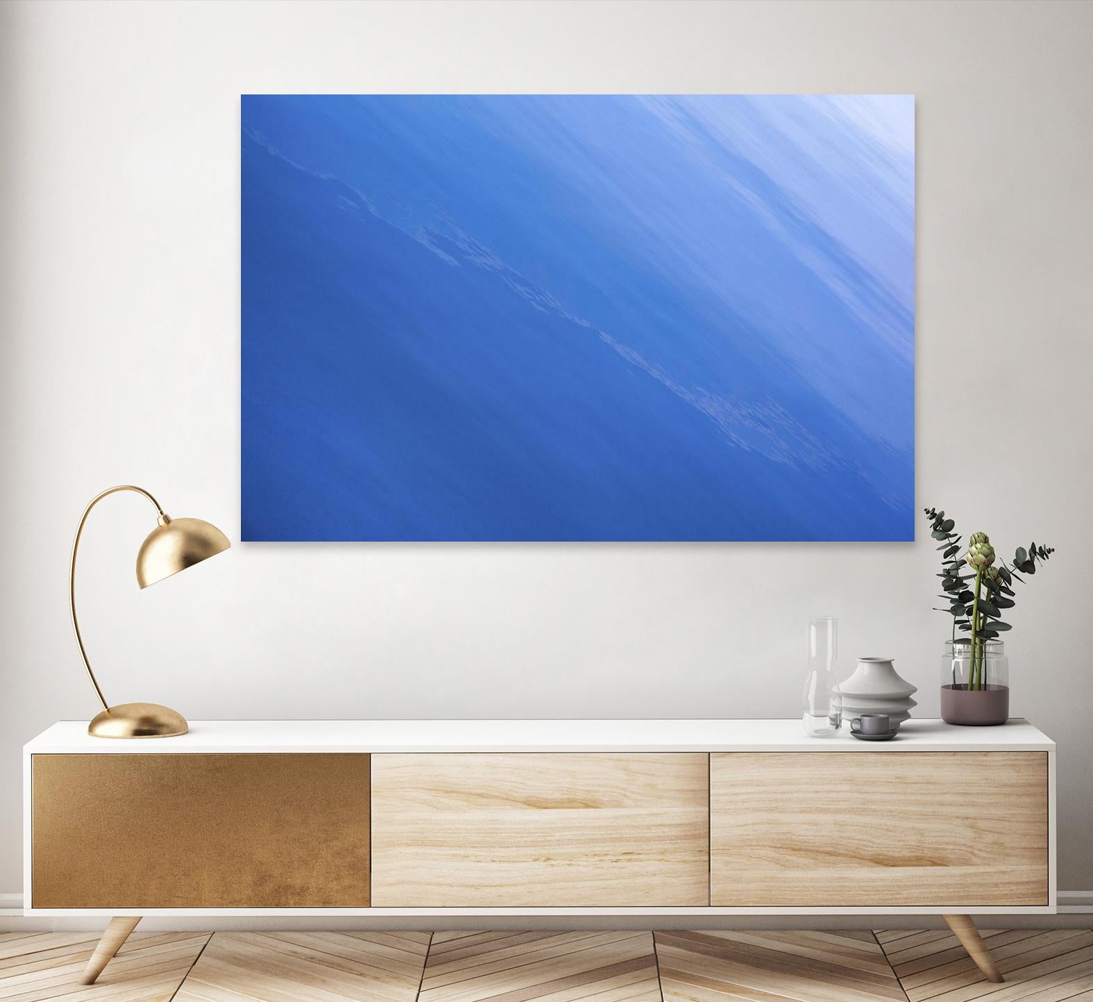 Sea of Blue by Melissa McClain on GIANT ART - blue abstract