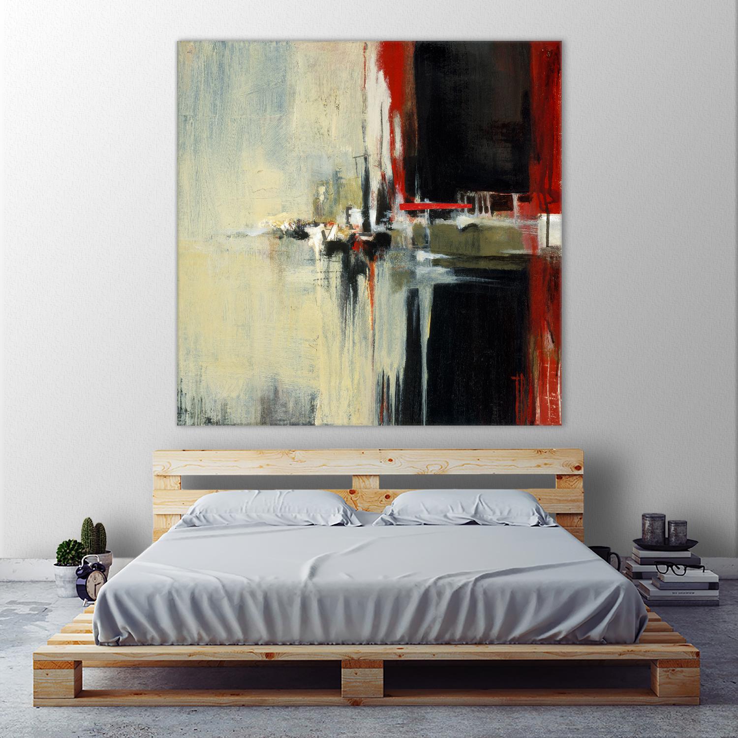 In the Reflexion by Terri Burris on GIANT ART - black abstract