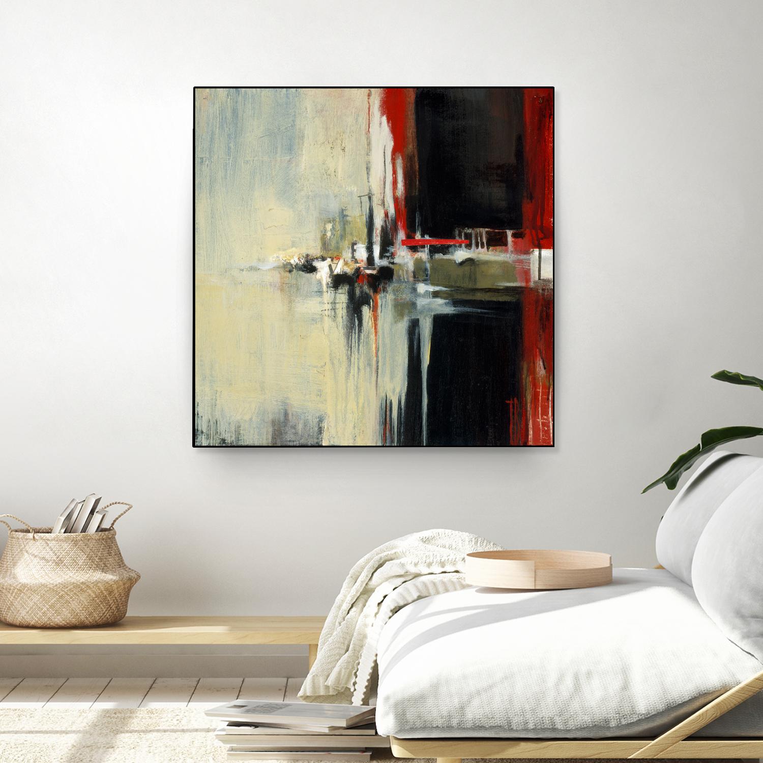 In the Reflexion by Terri Burris on GIANT ART - black abstract