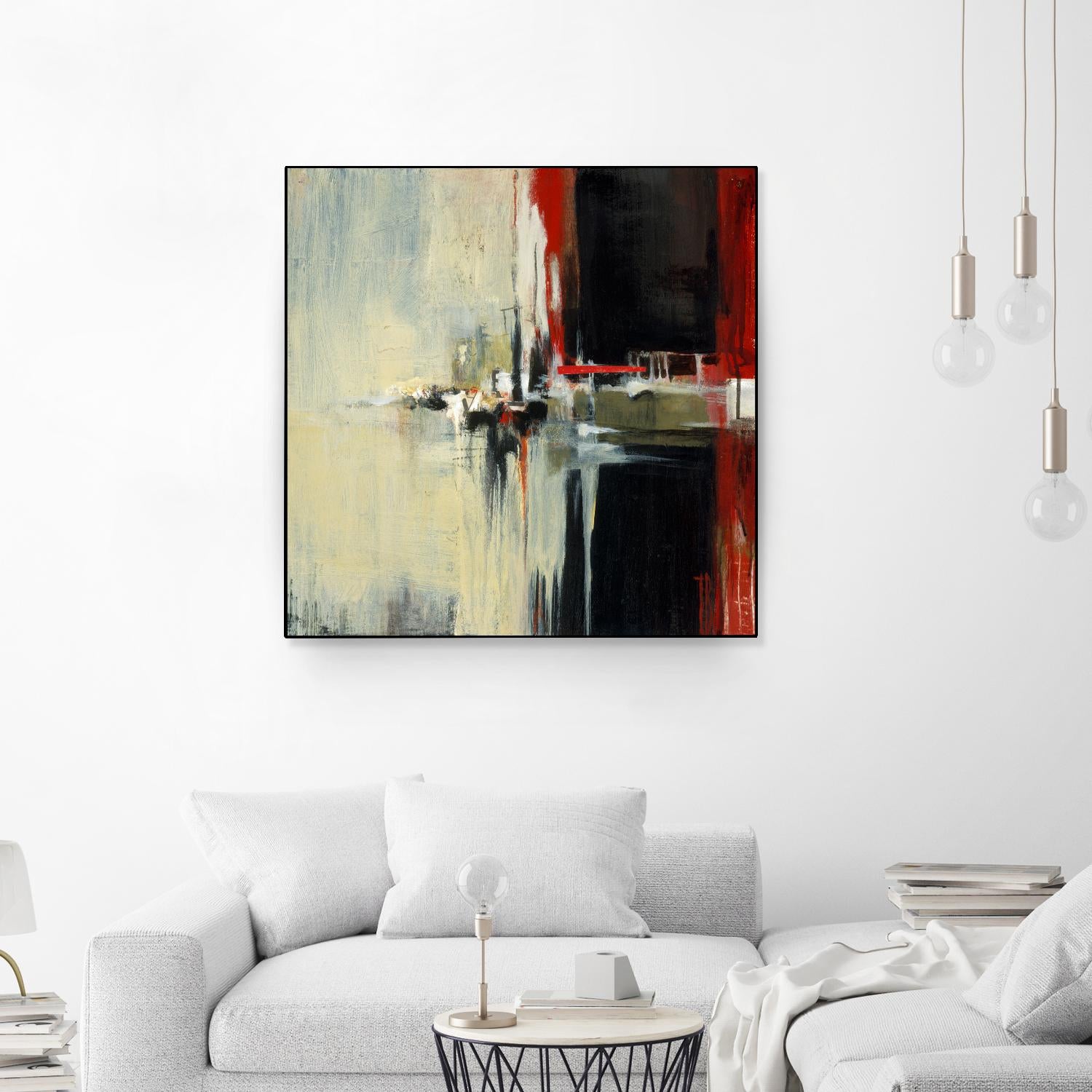 In the Reflexion by Terri Burris on GIANT ART - black abstract