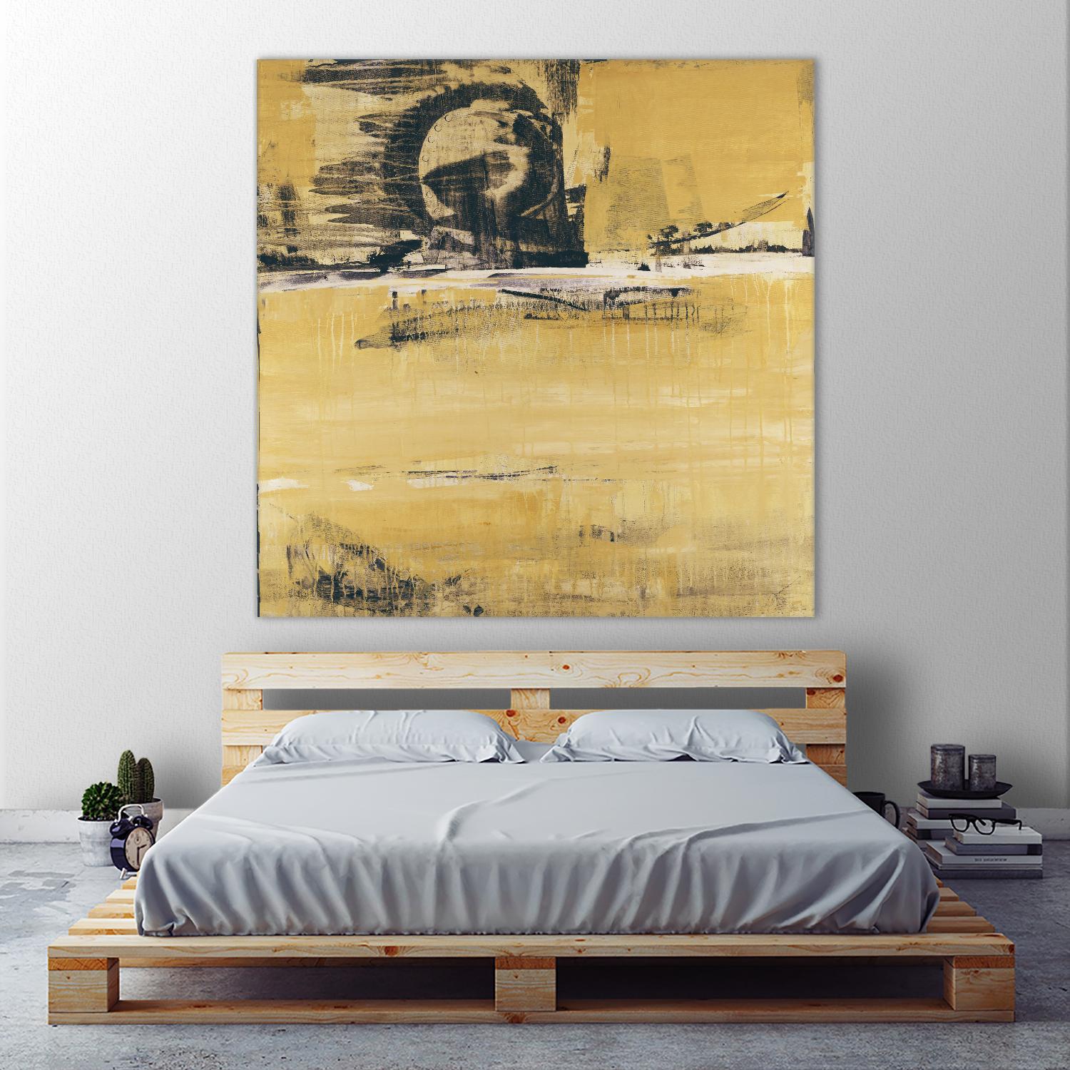 Sandstorm by Liz Jardine on GIANT ART - grey abstract