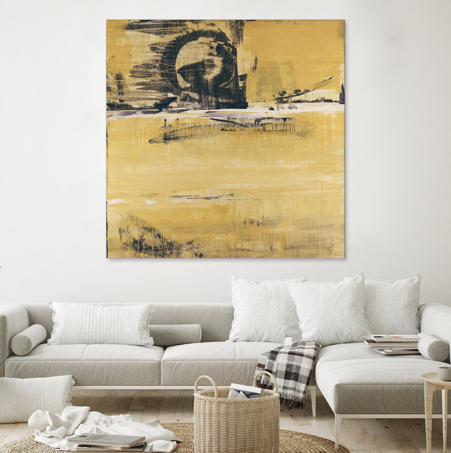 Sandstorm by Liz Jardine on GIANT ART - grey abstract