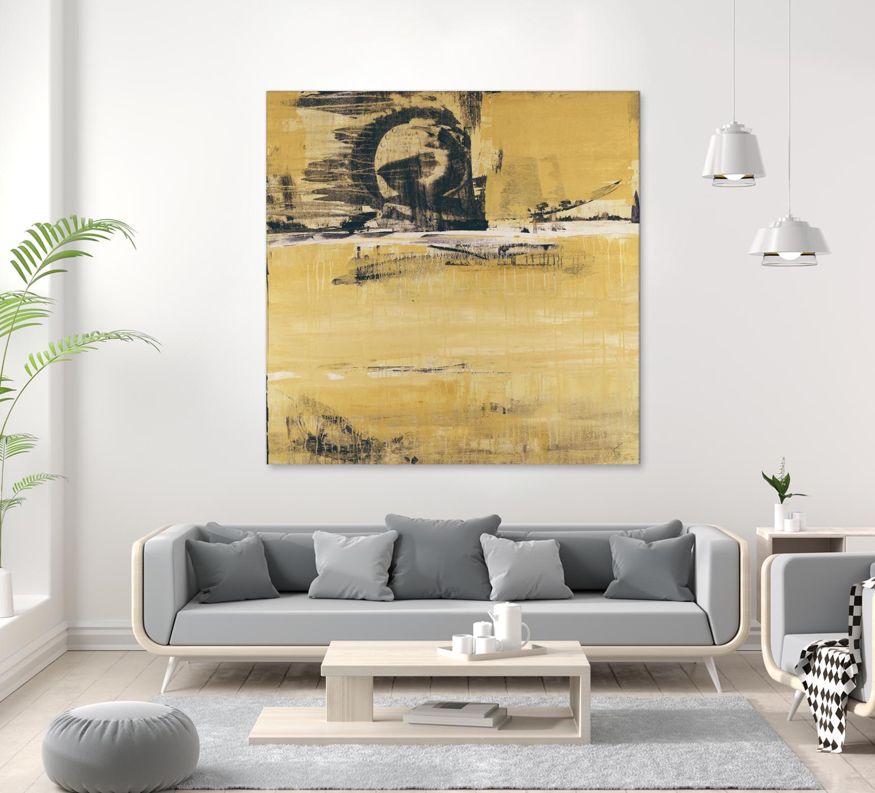 Sandstorm by Liz Jardine on GIANT ART - grey abstract