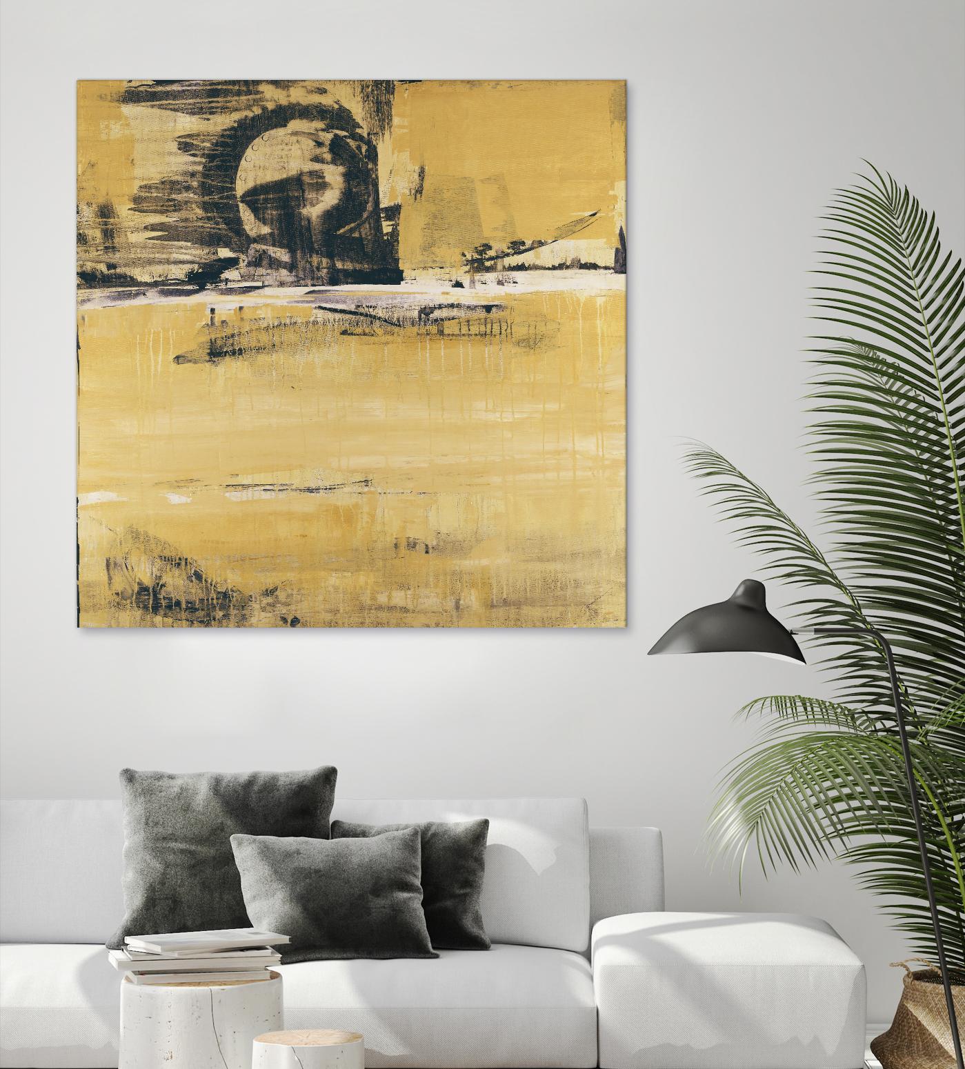 Sandstorm by Liz Jardine on GIANT ART - grey abstract